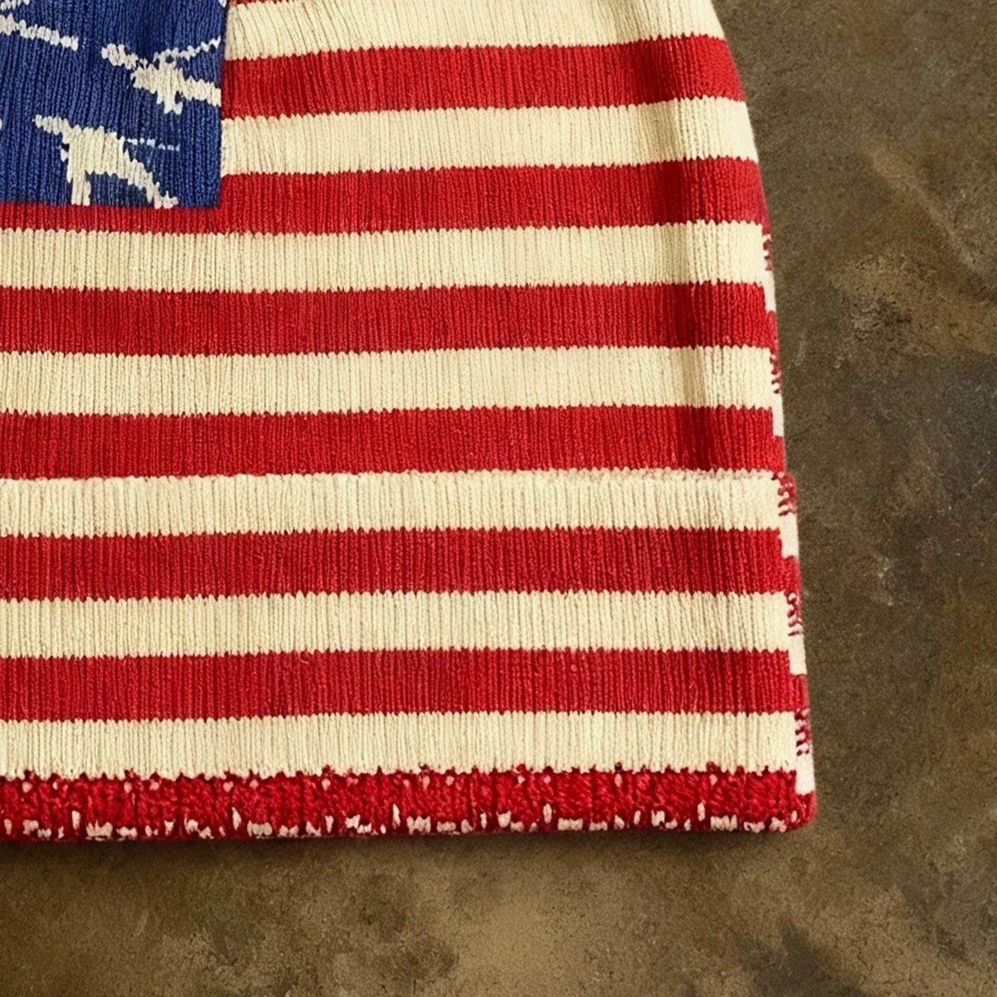 Broken Stripes Beanie