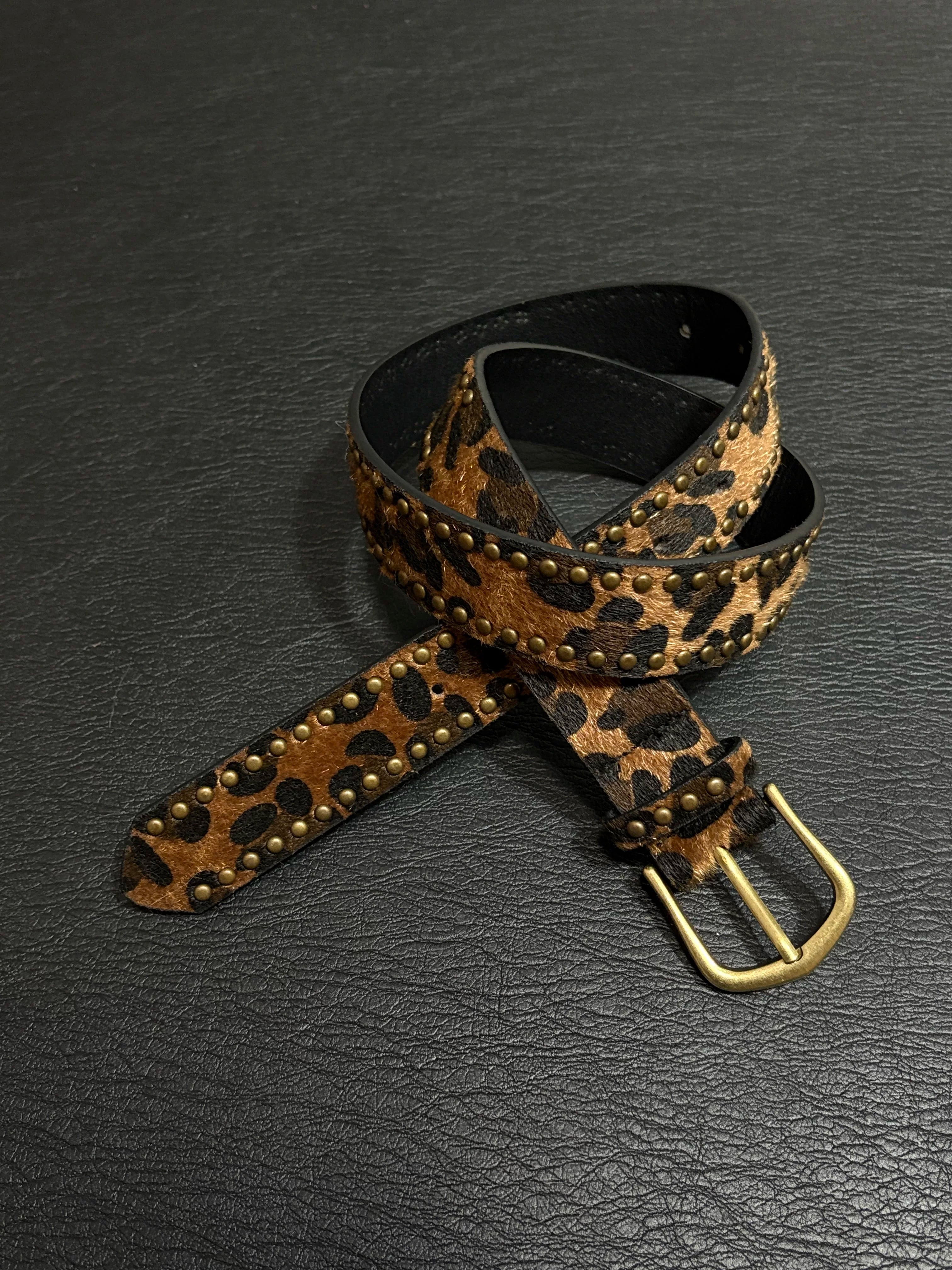 Leopard Outlaw Belt