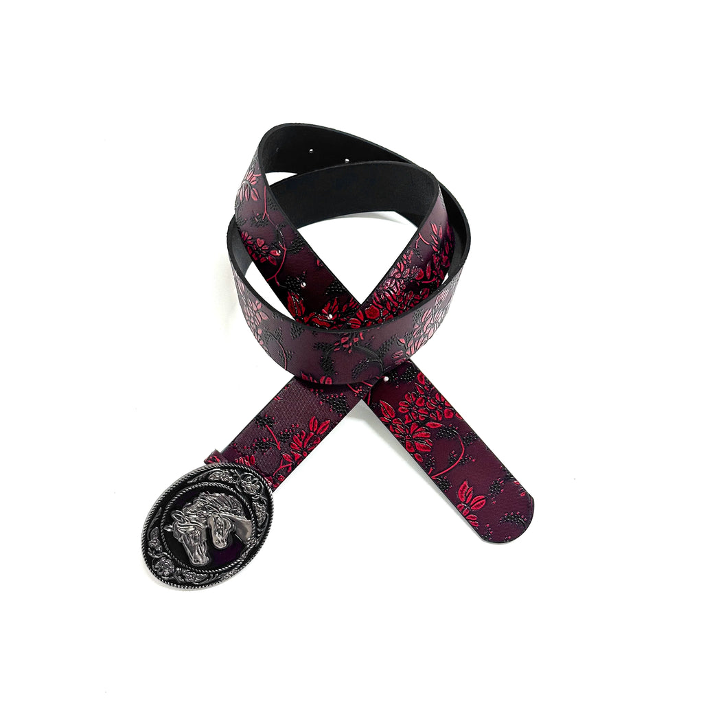 Crimson Stallion Belt
