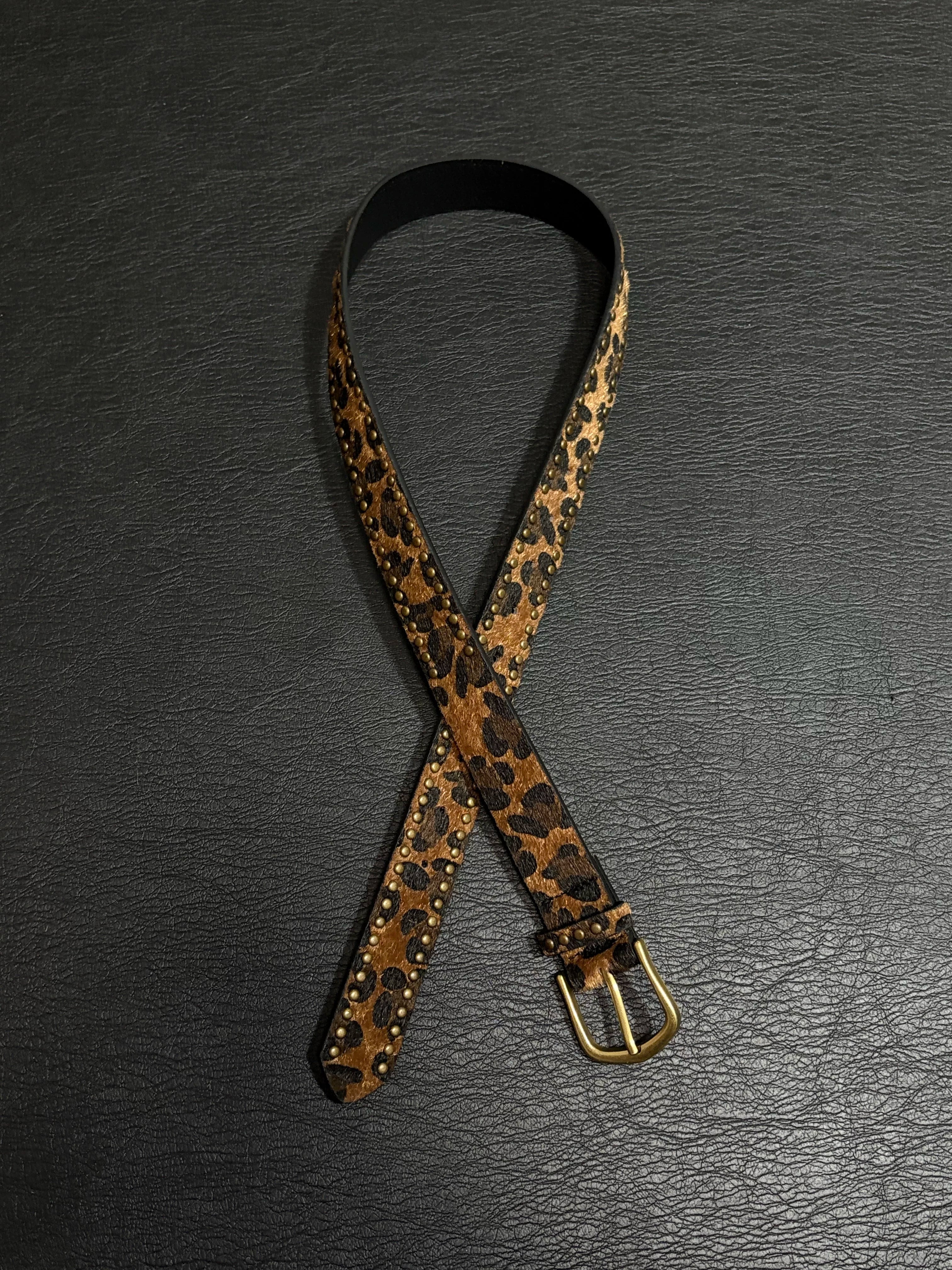 Leopard Outlaw Belt