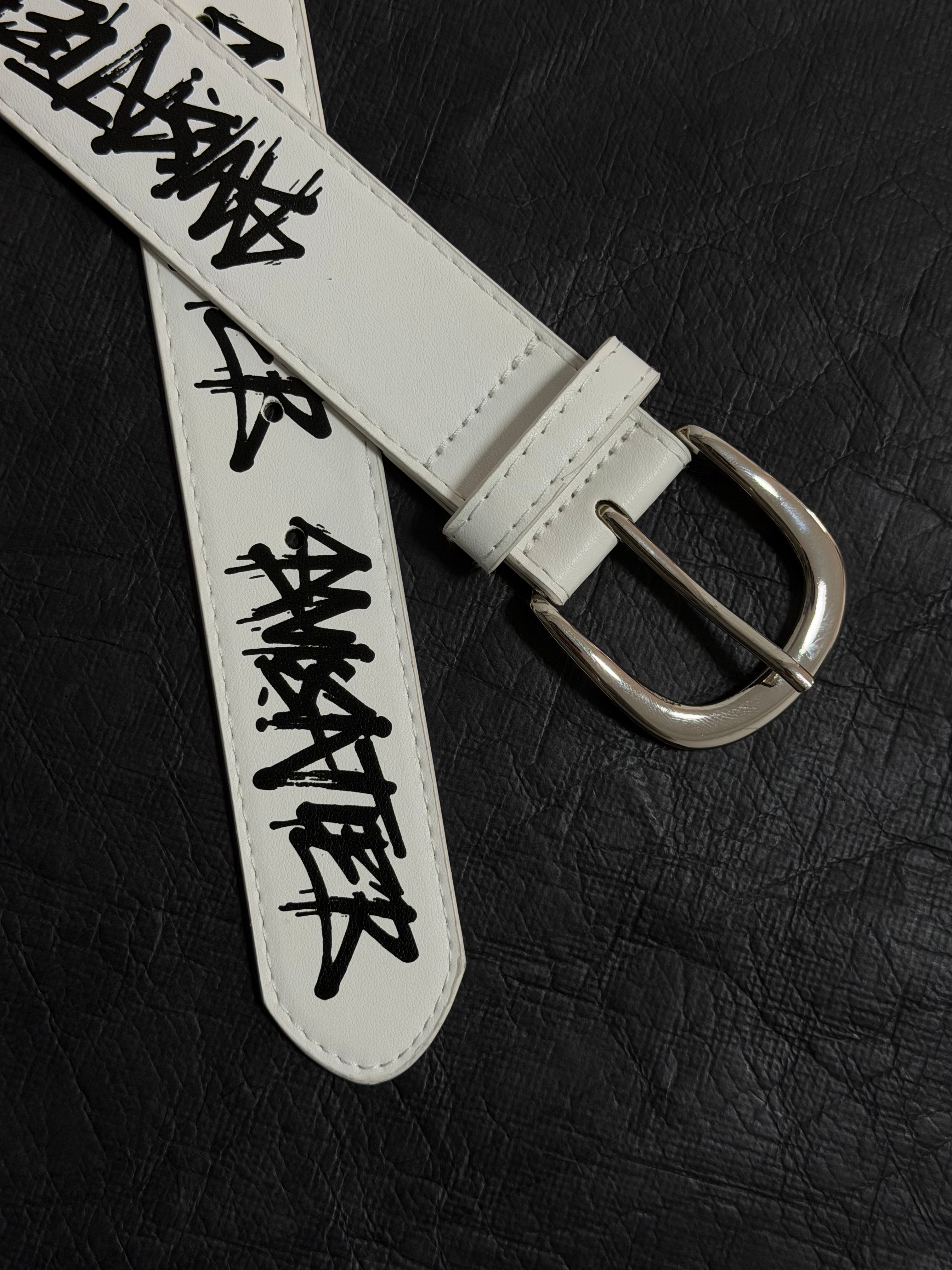 Chaos Signature Belt (White)