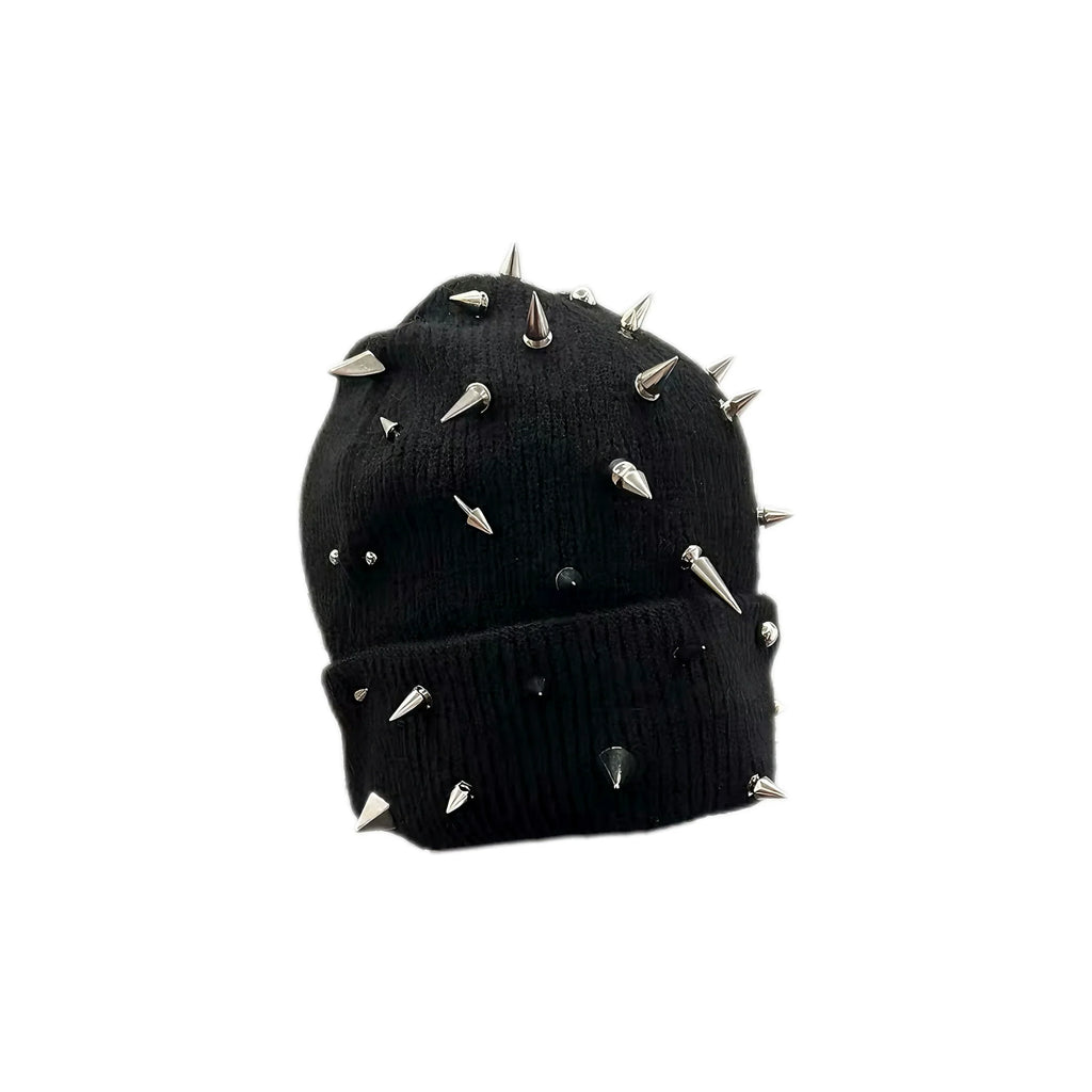 Obsidian Spike Beanie