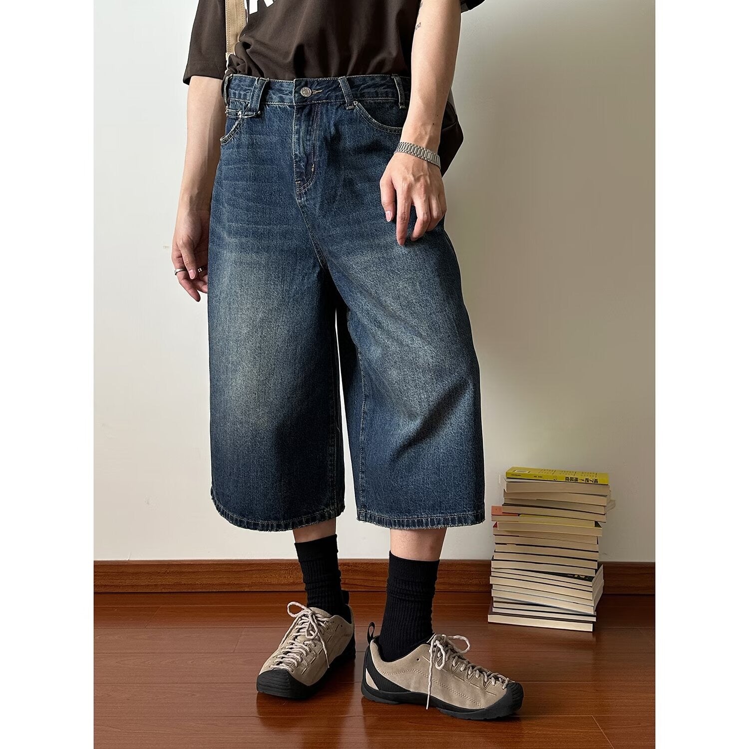 Baggy Crop Jeans