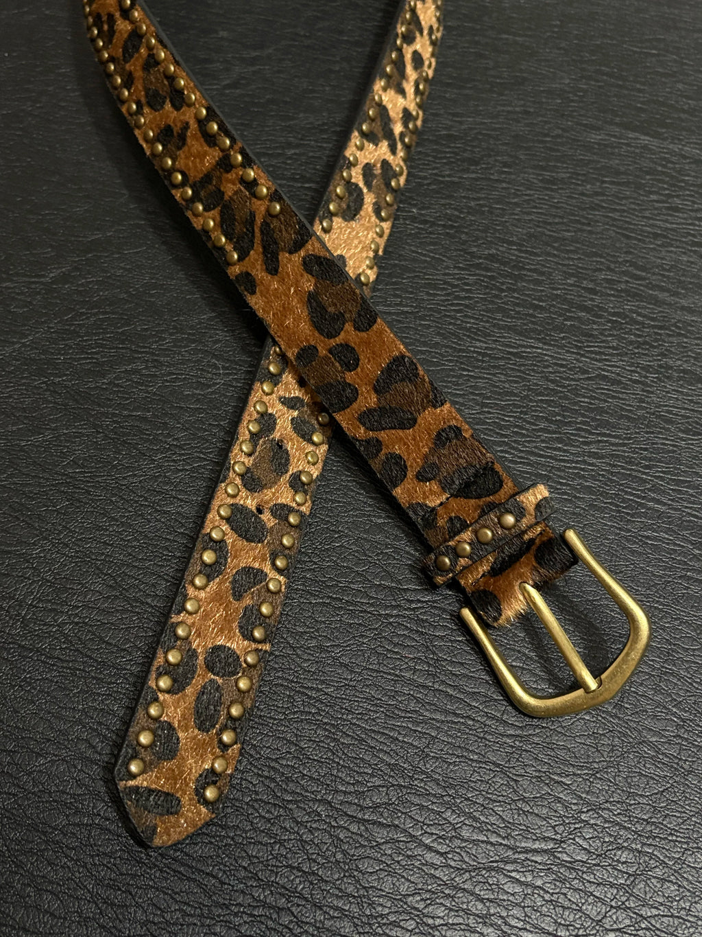 Leopard Outlaw Belt