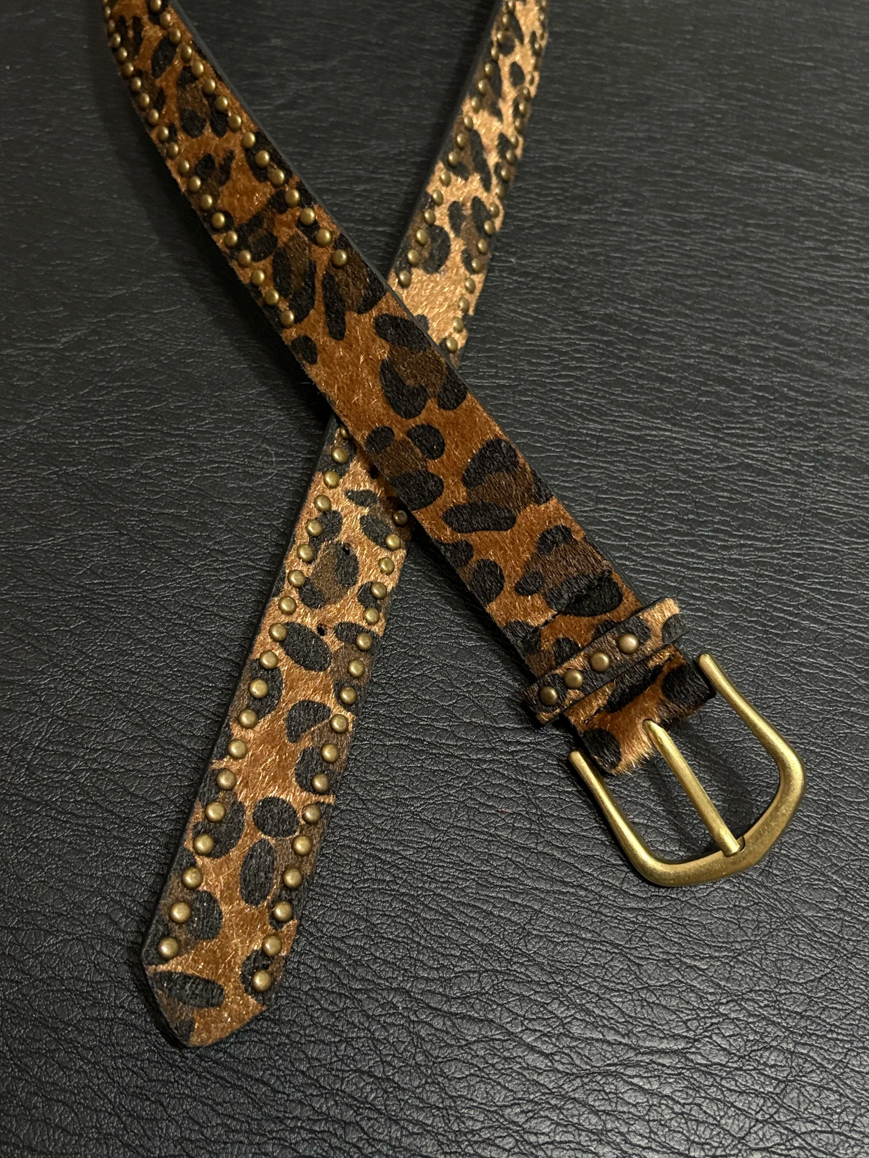 Leopard Outlaw Belt