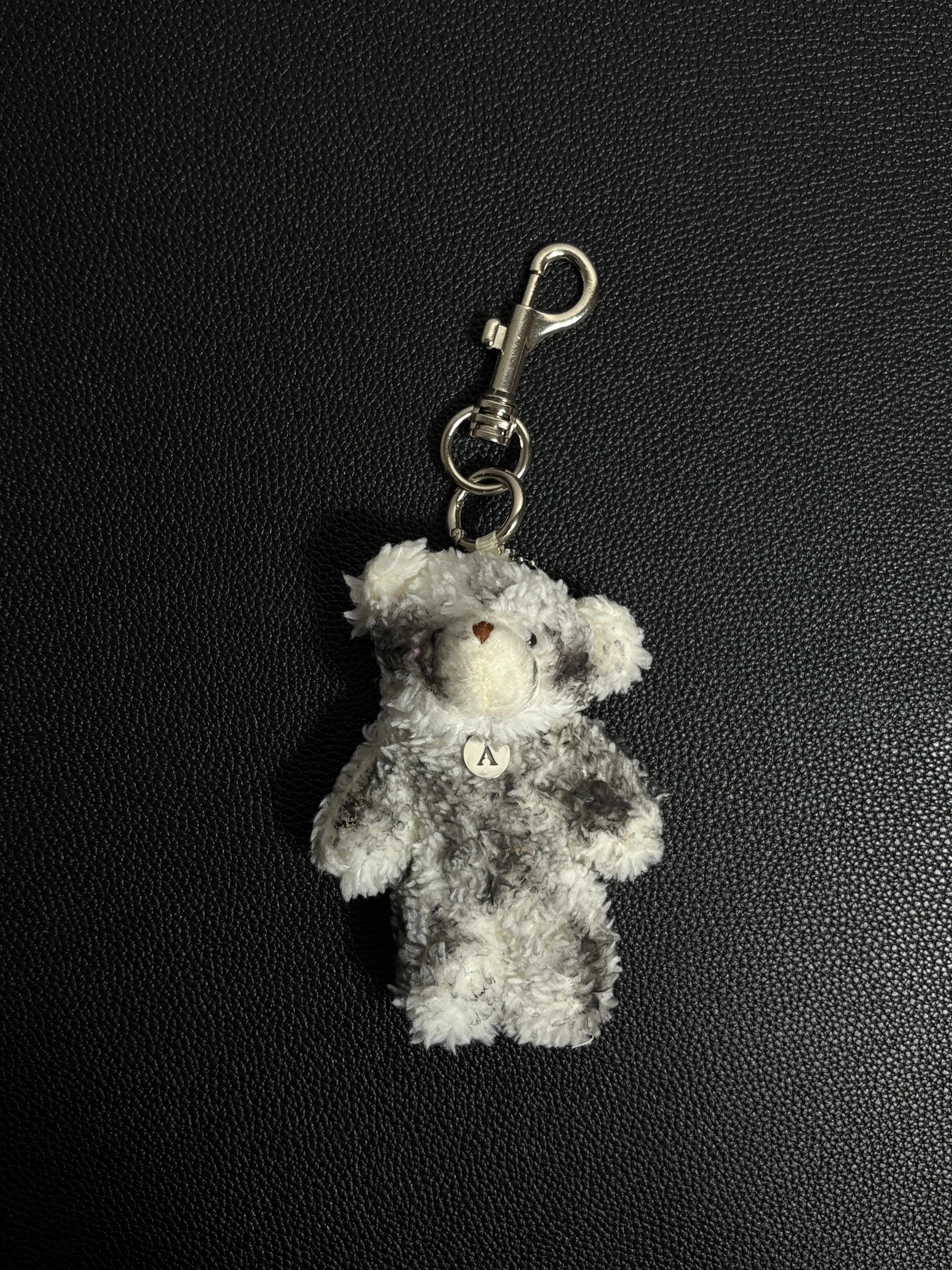 Dirty Plush Bear Keychain