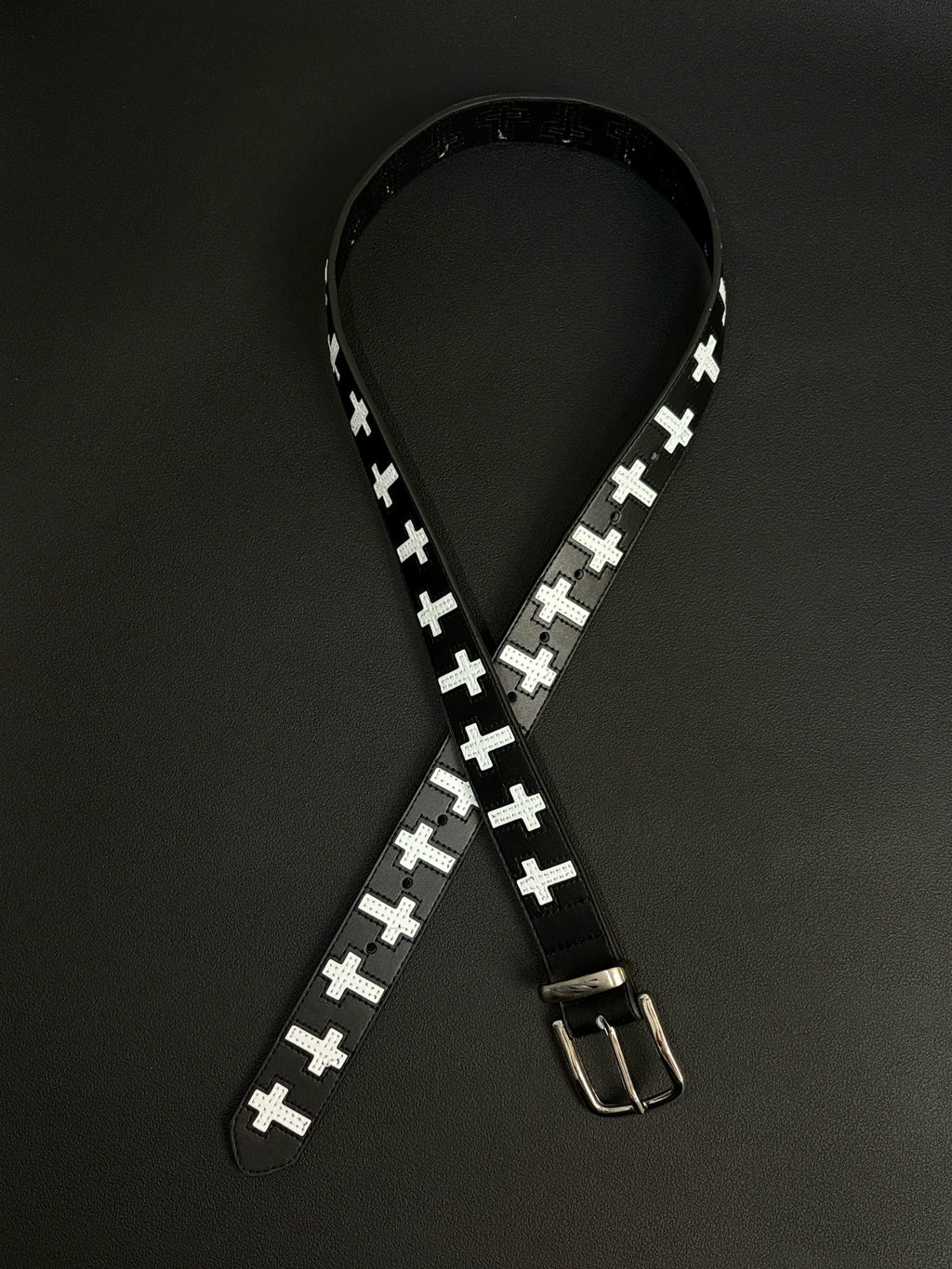 Leather Cross Belt
