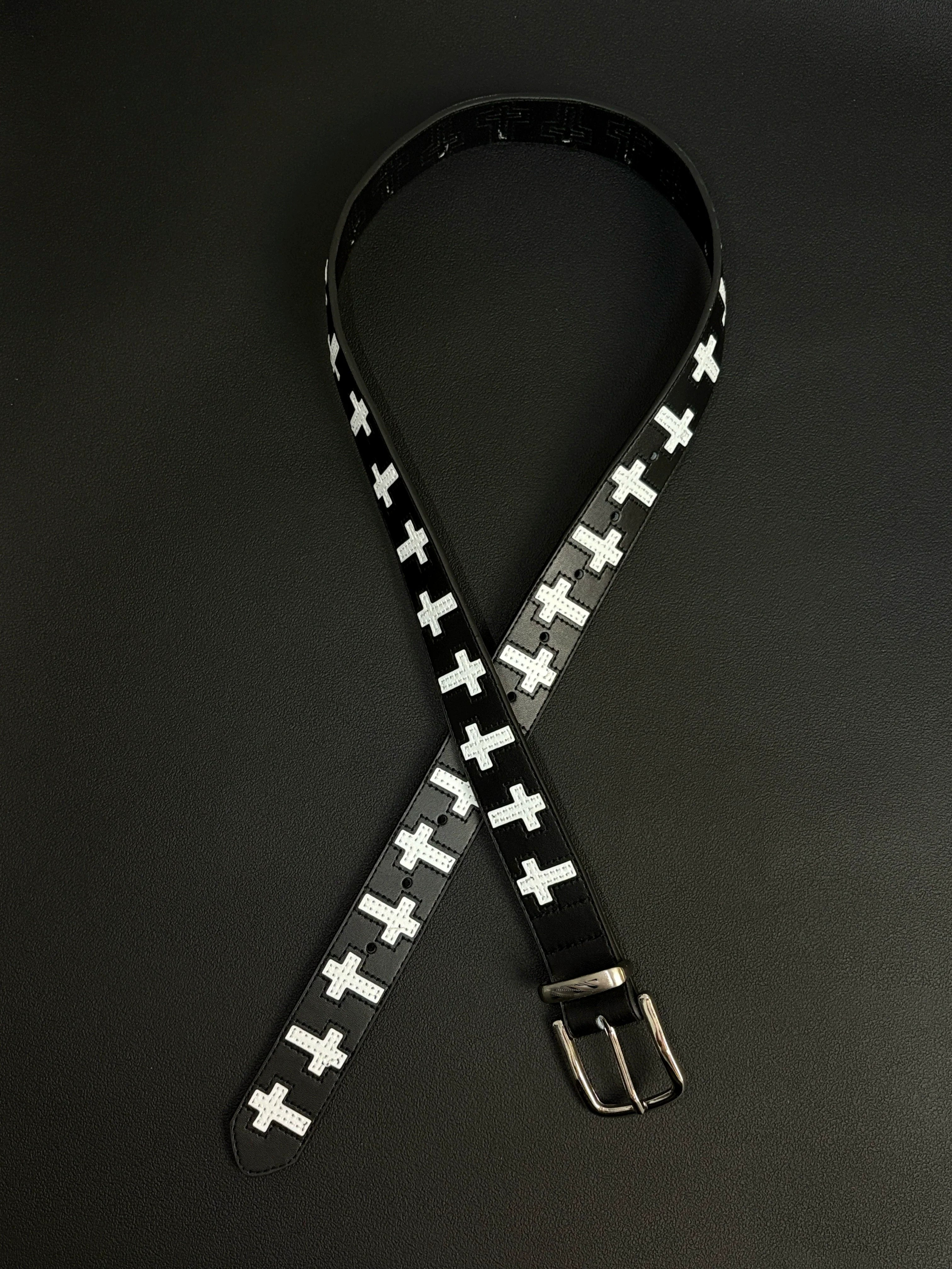 Leather Cross Belt