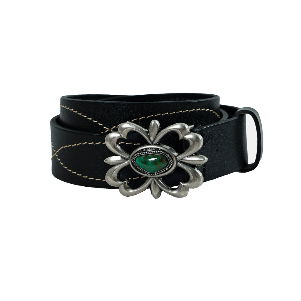 Emerald Crest Belt (Cowhide)