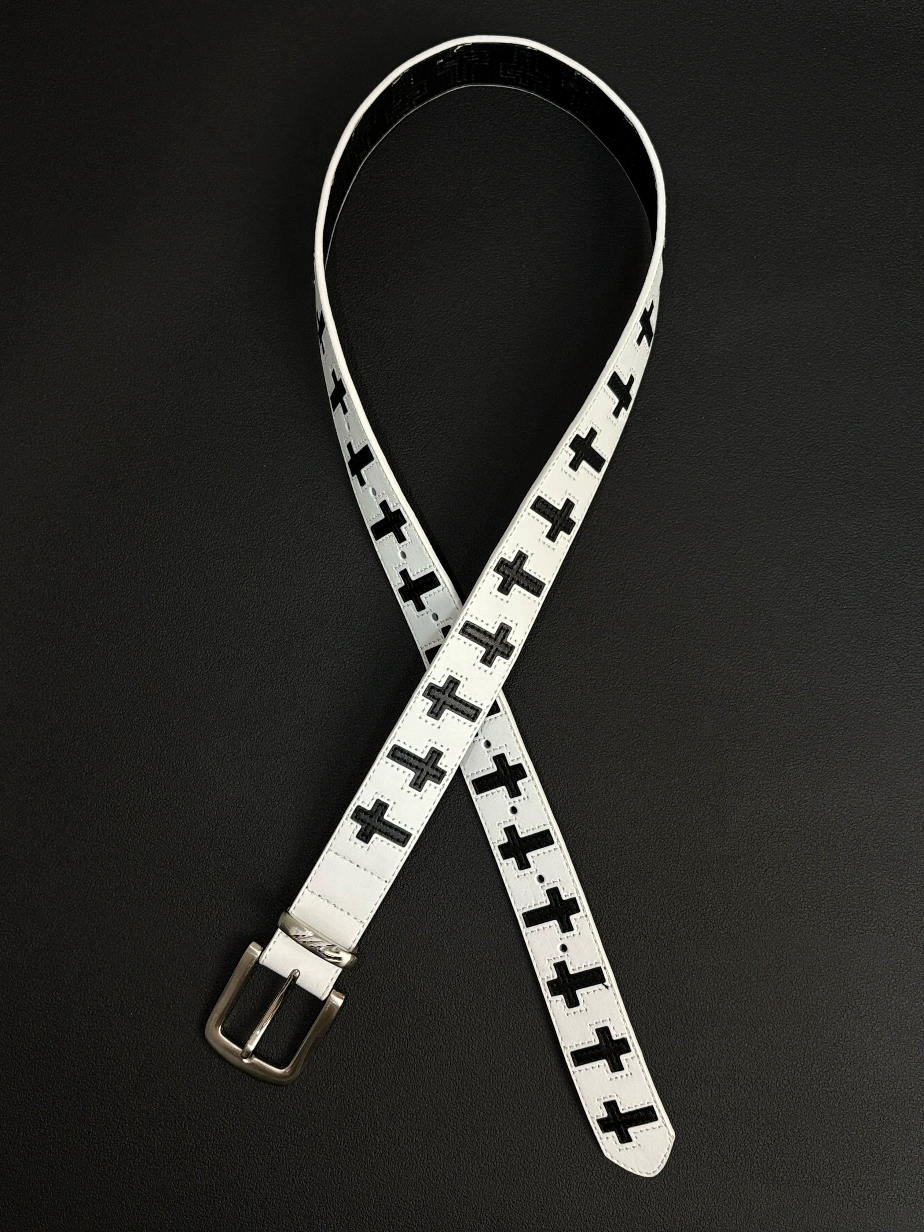 Leather Cross Belt