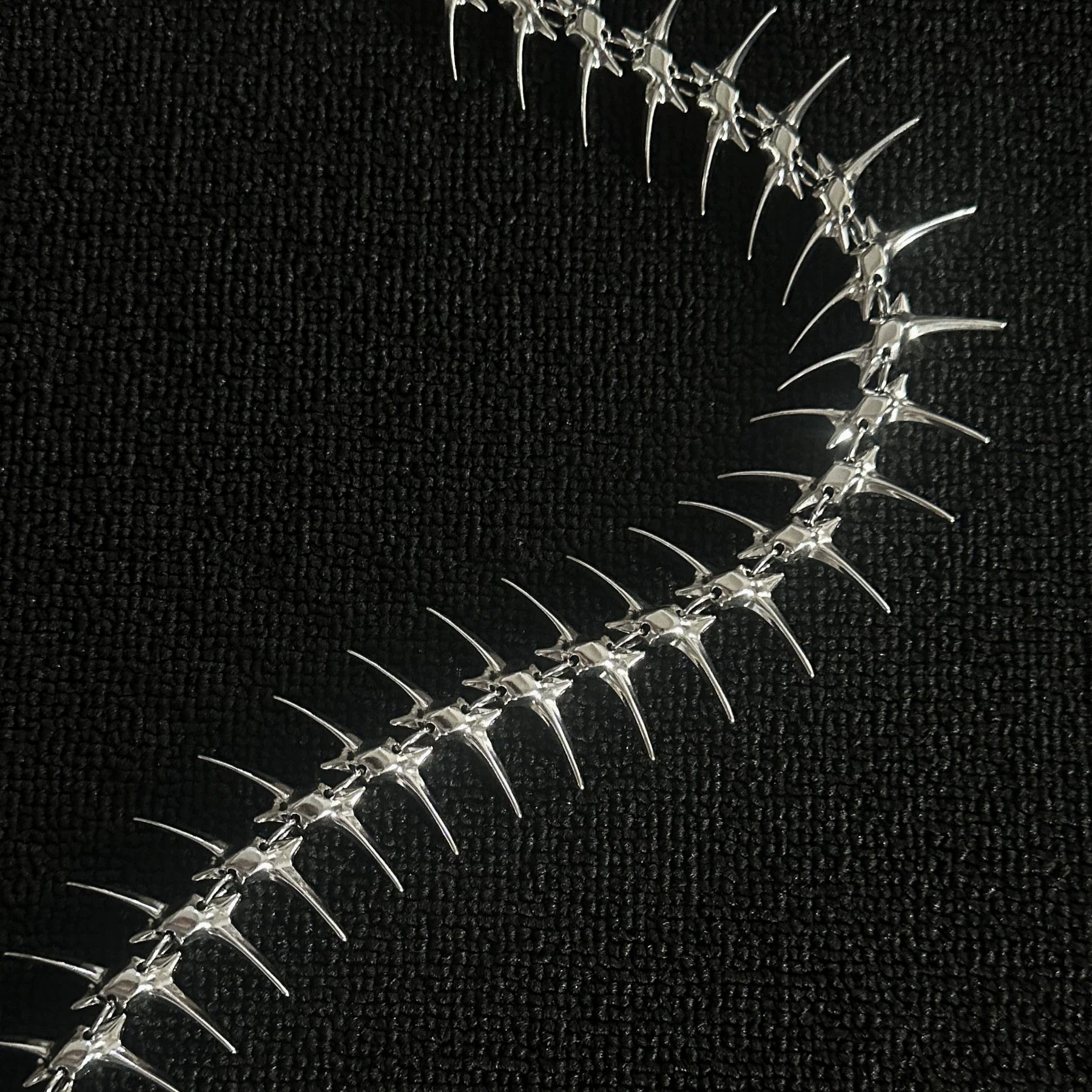 Skeleton Fishbone Wallet Chain