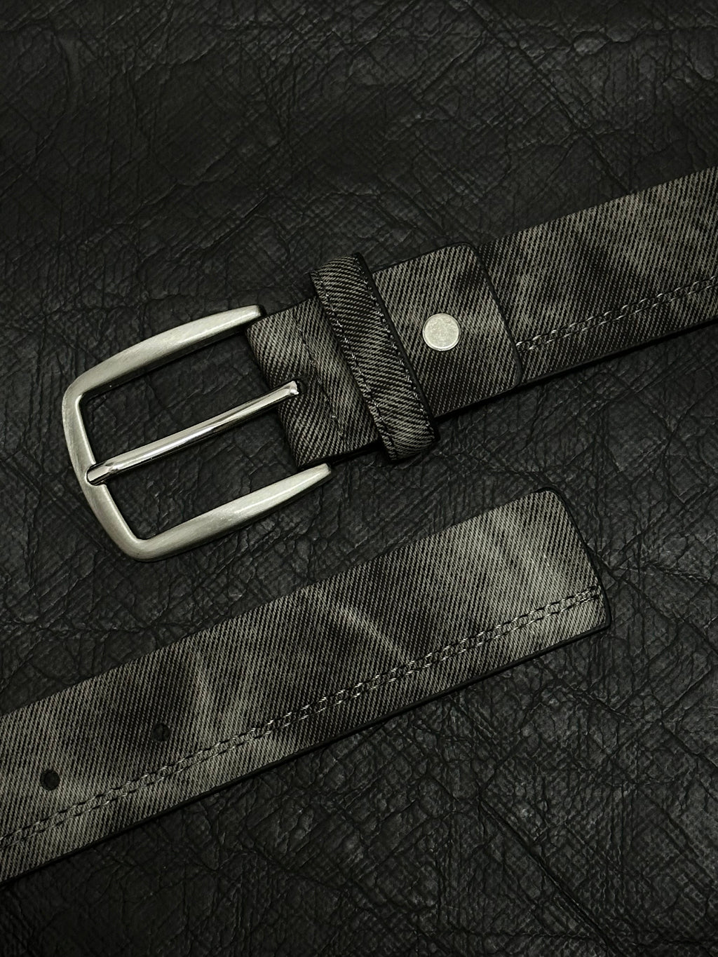 Slate Denim Belt