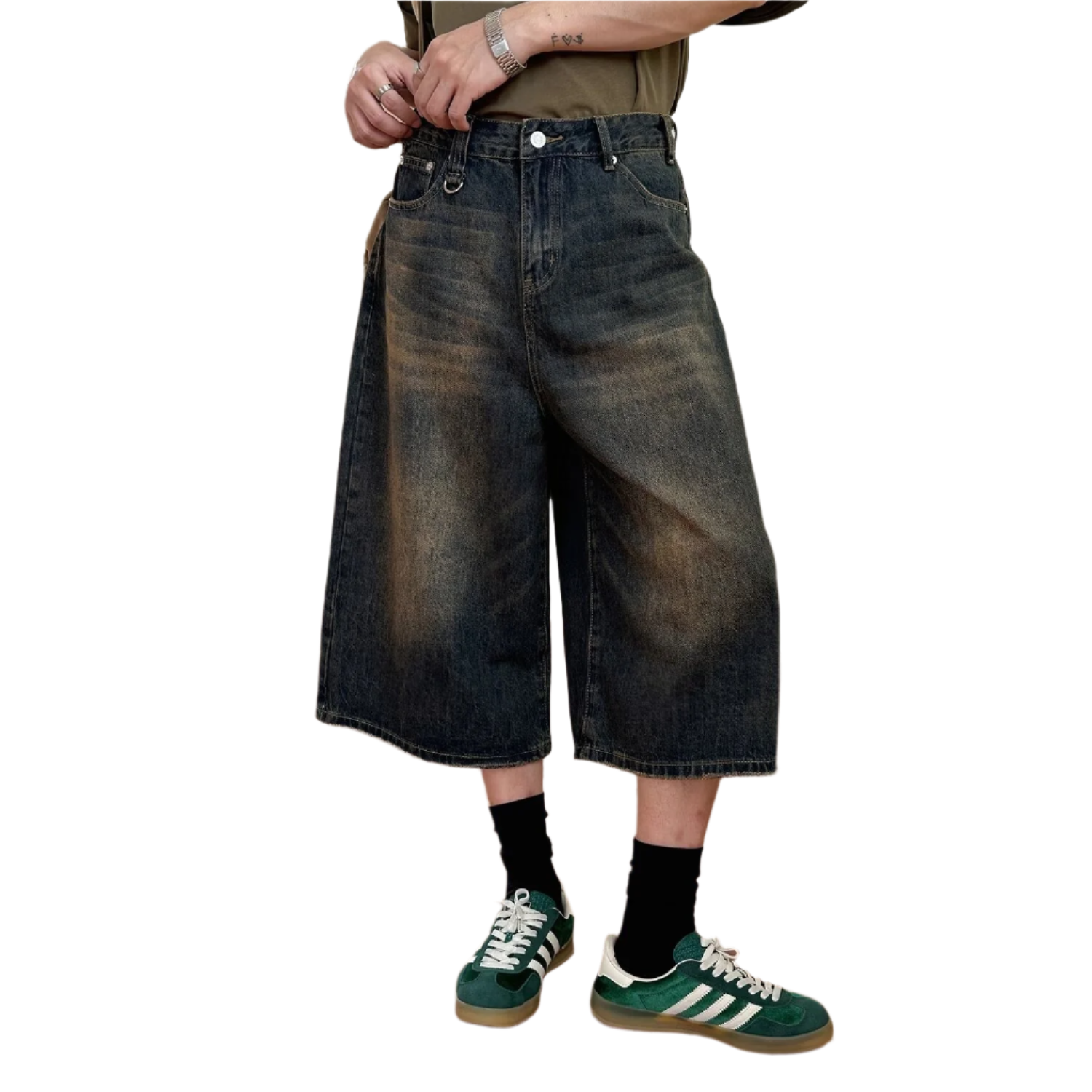 Baggy Crop Jeans