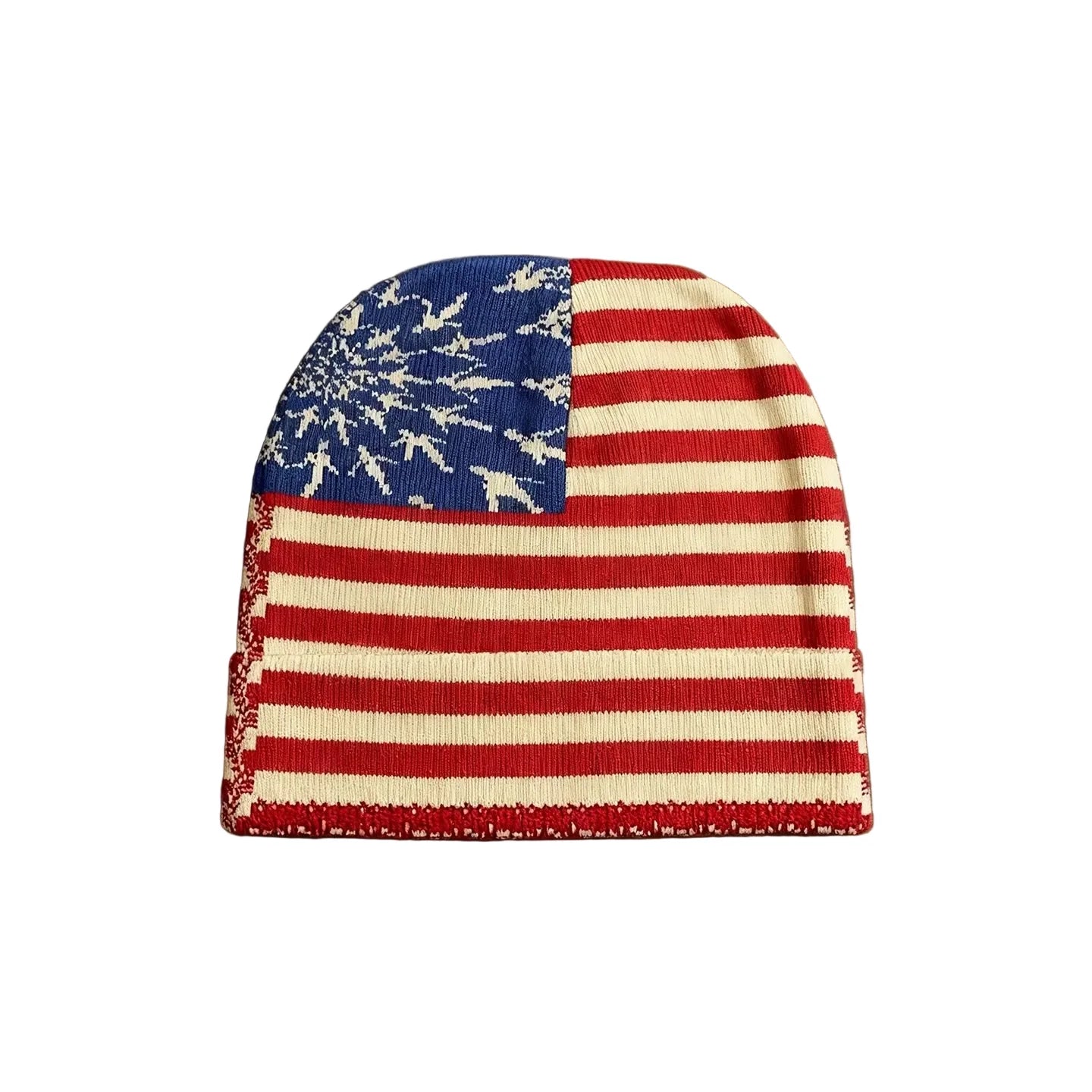 Broken Stripes Beanie