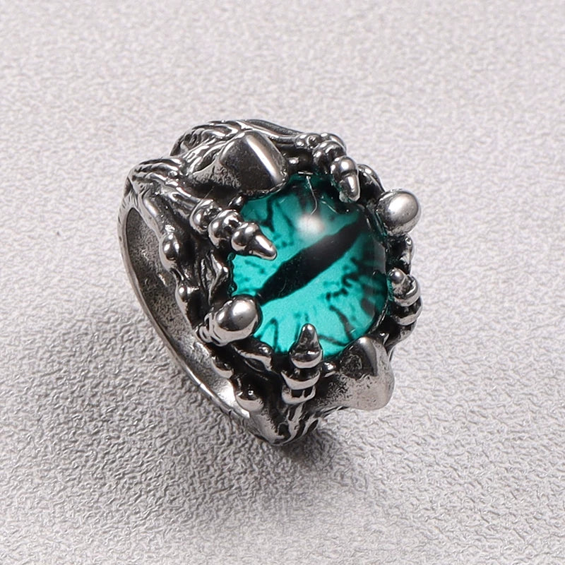 Dragon Eye Claw Ring