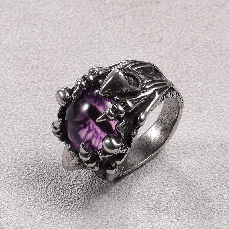 Dragon Eye Claw Ring
