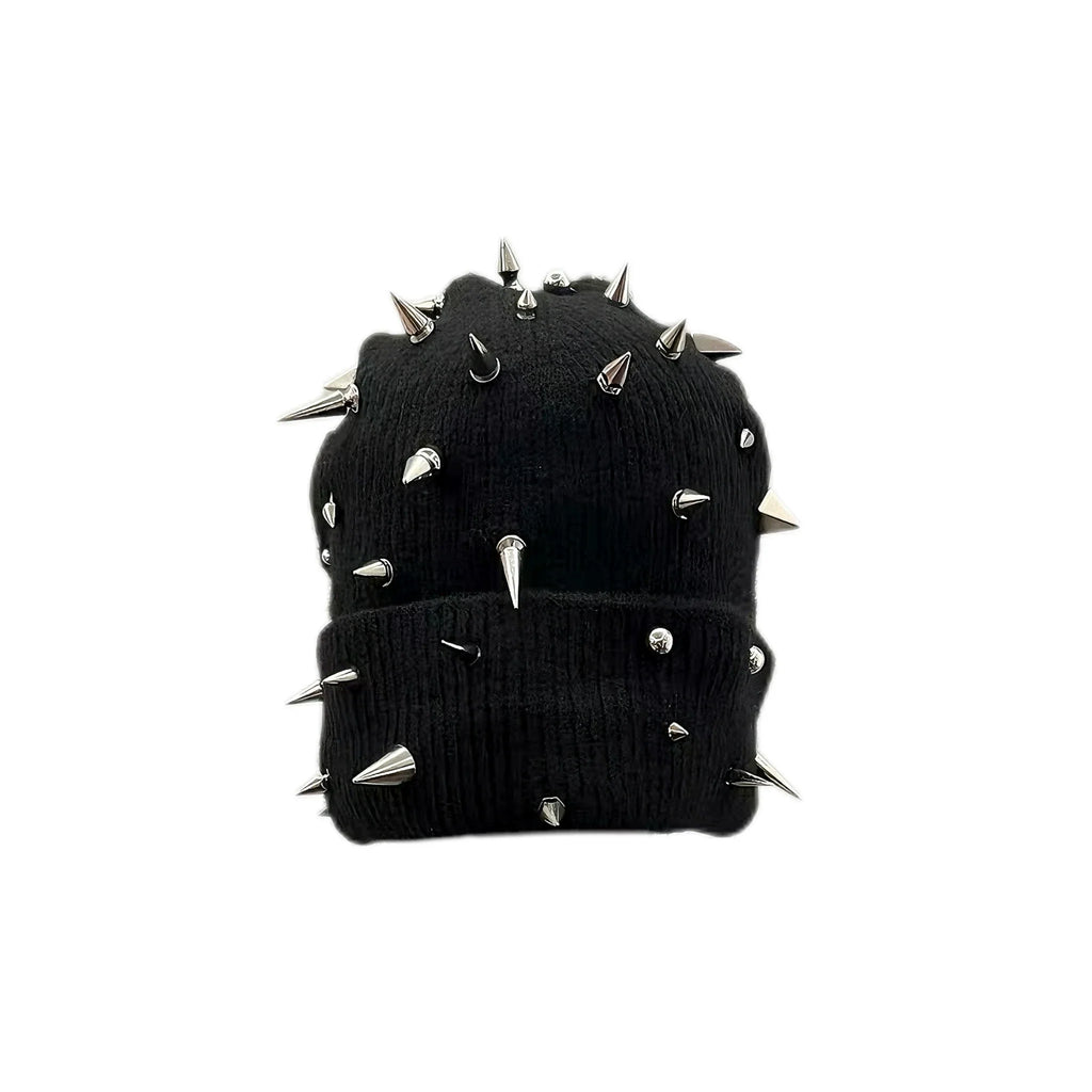 Obsidian Spike Beanie