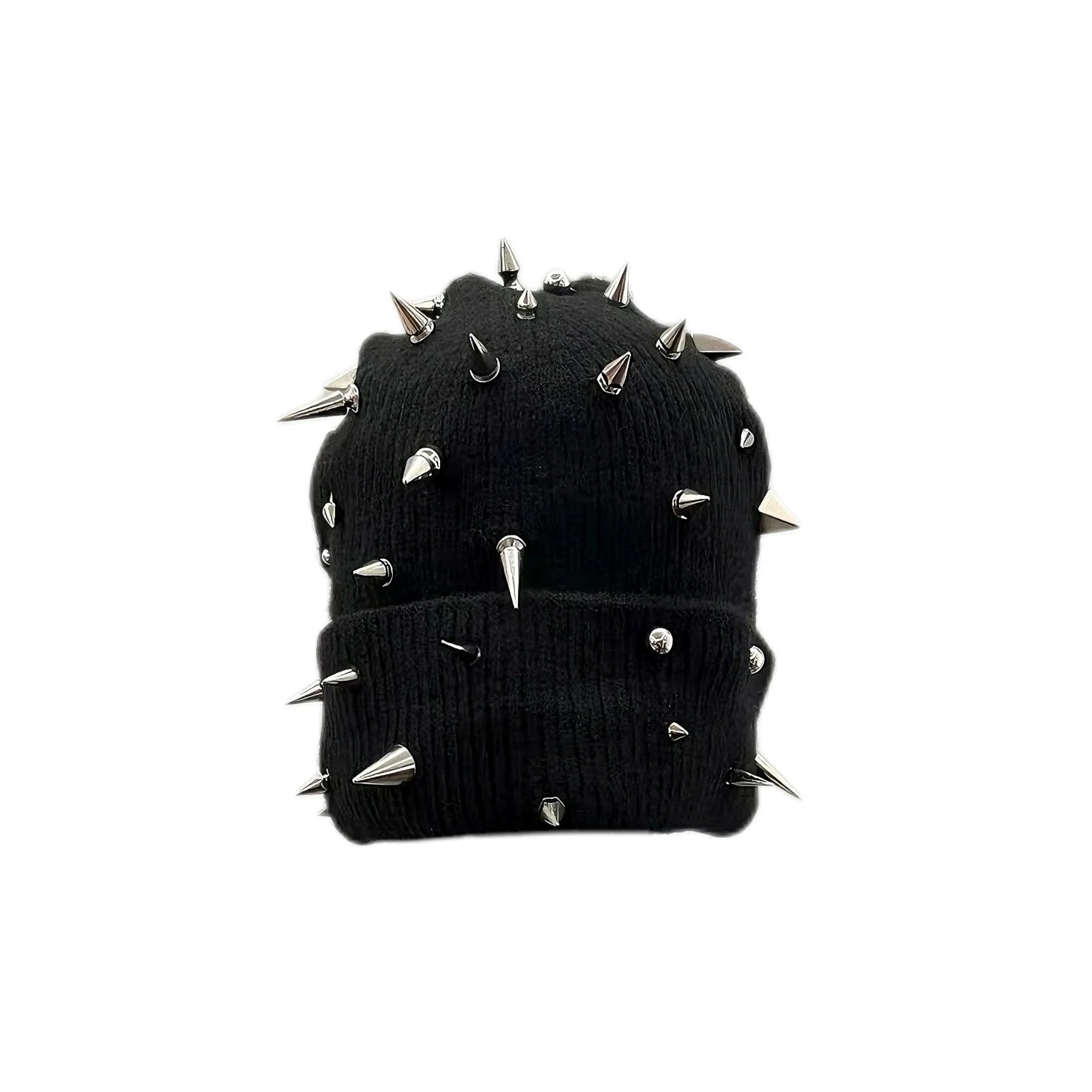 Obsidian Spike Beanie