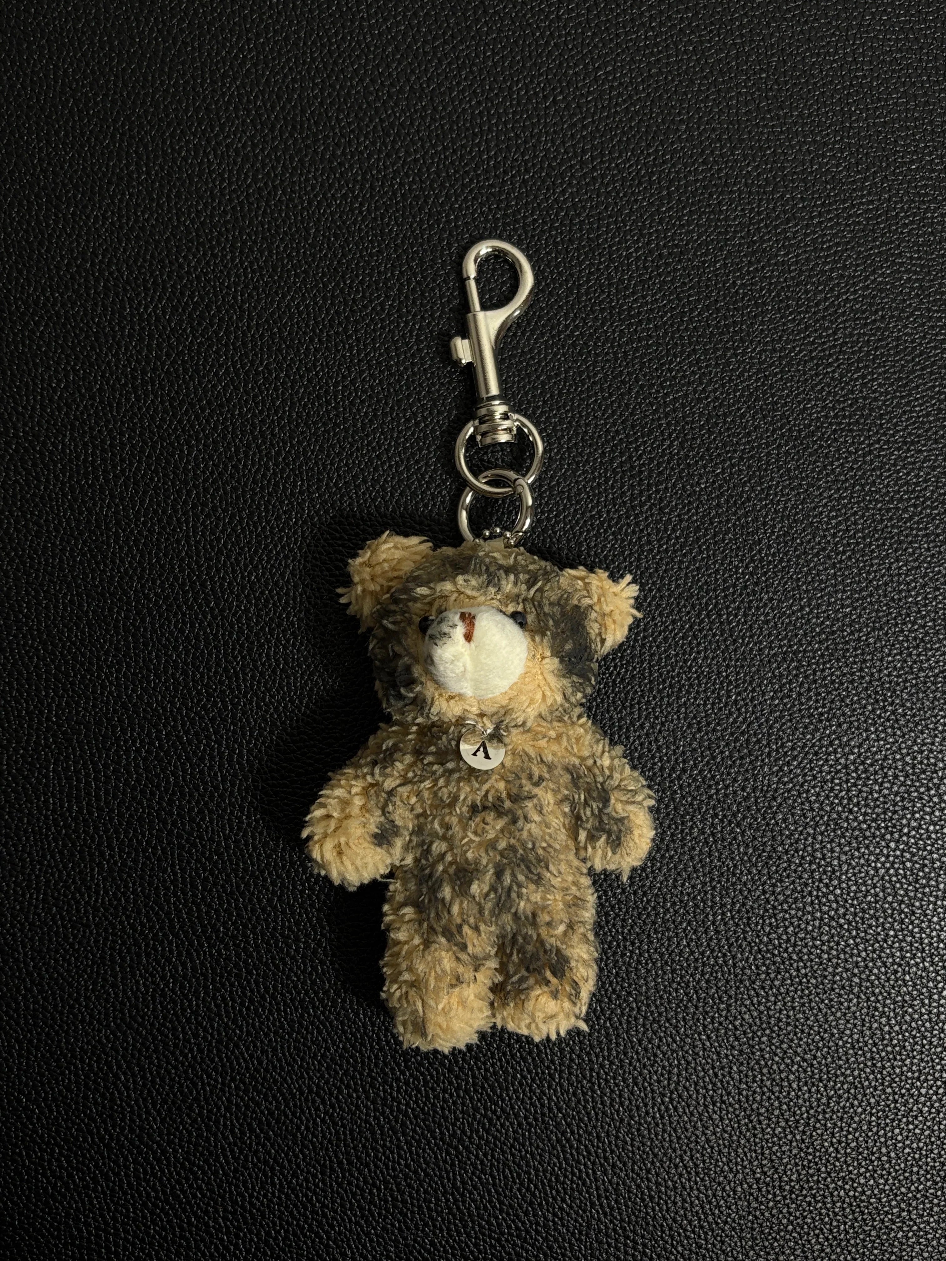 Dirty Plush Bear Keychain