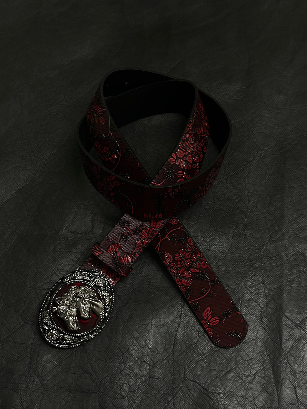 Crimson Stallion Belt