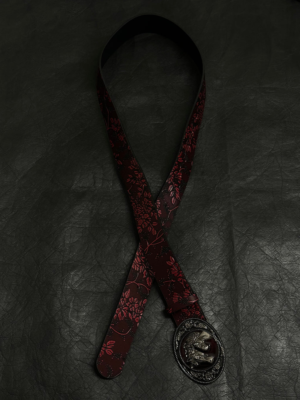 Crimson Stallion Belt