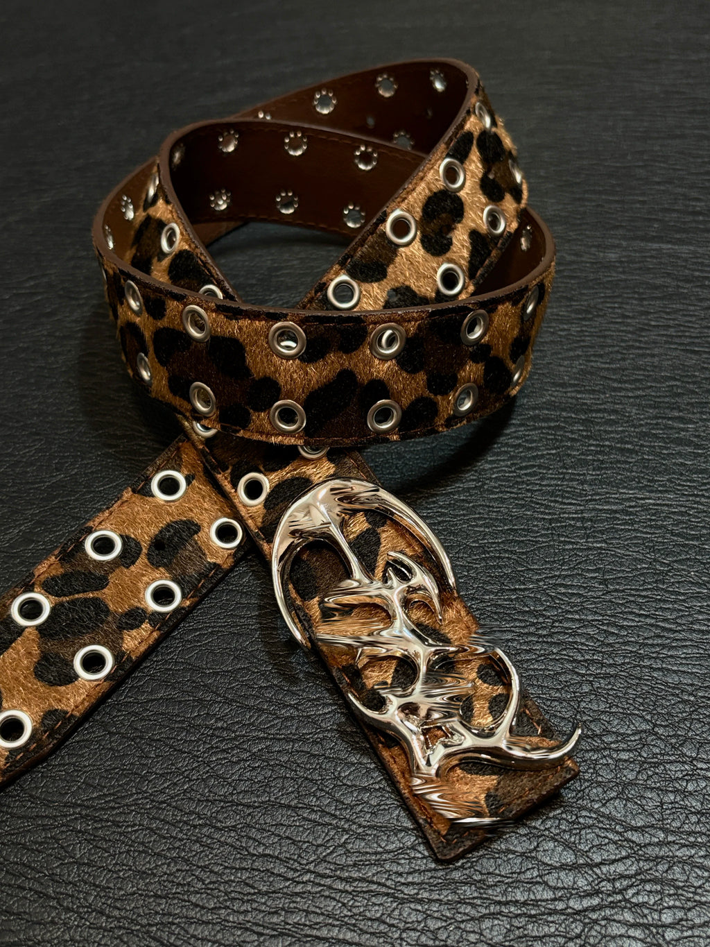 Rogue Leopard Belt
