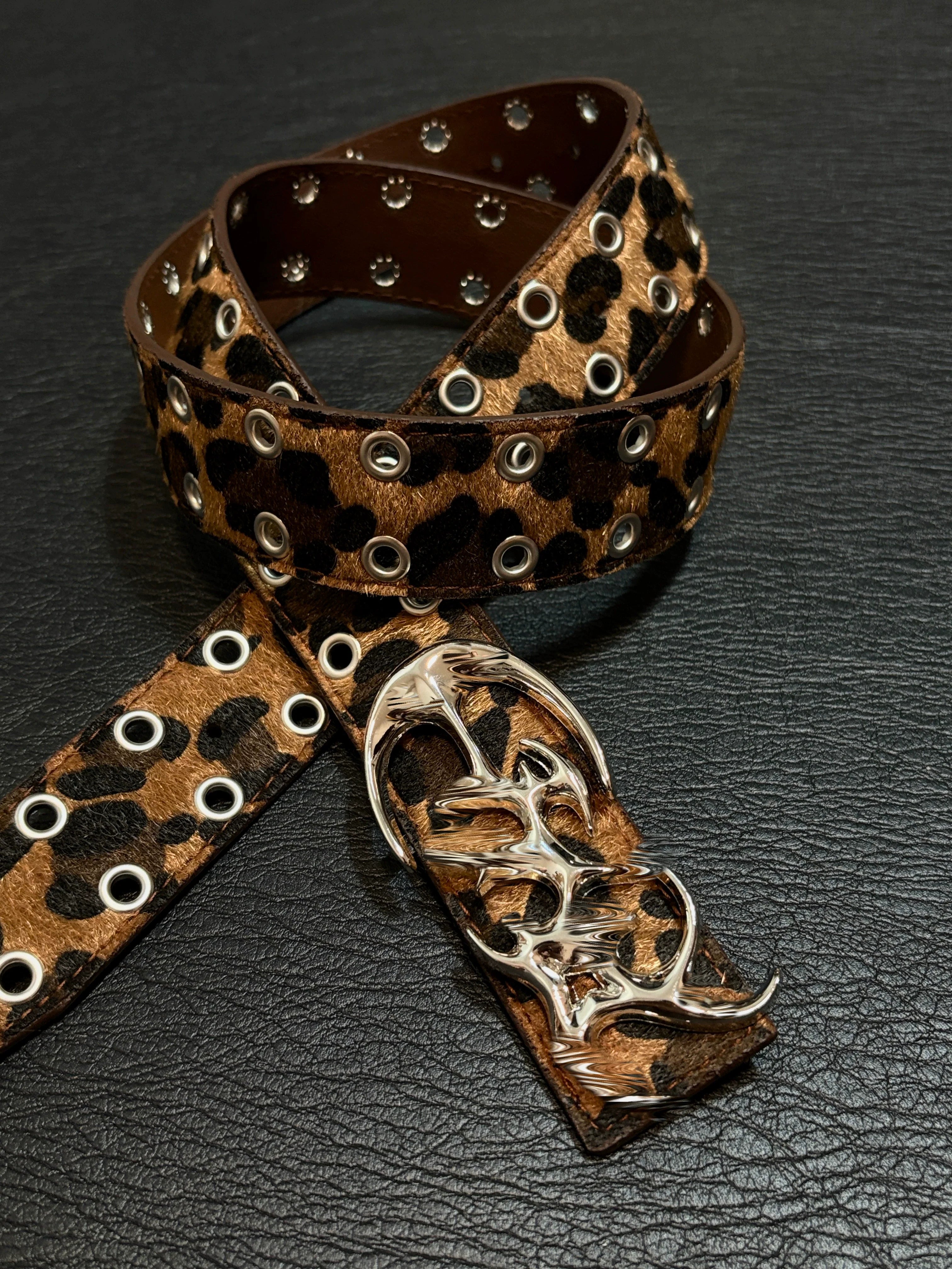 Rogue Leopard Belt