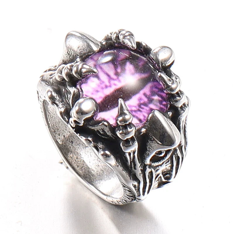 Dragon Eye Claw Ring