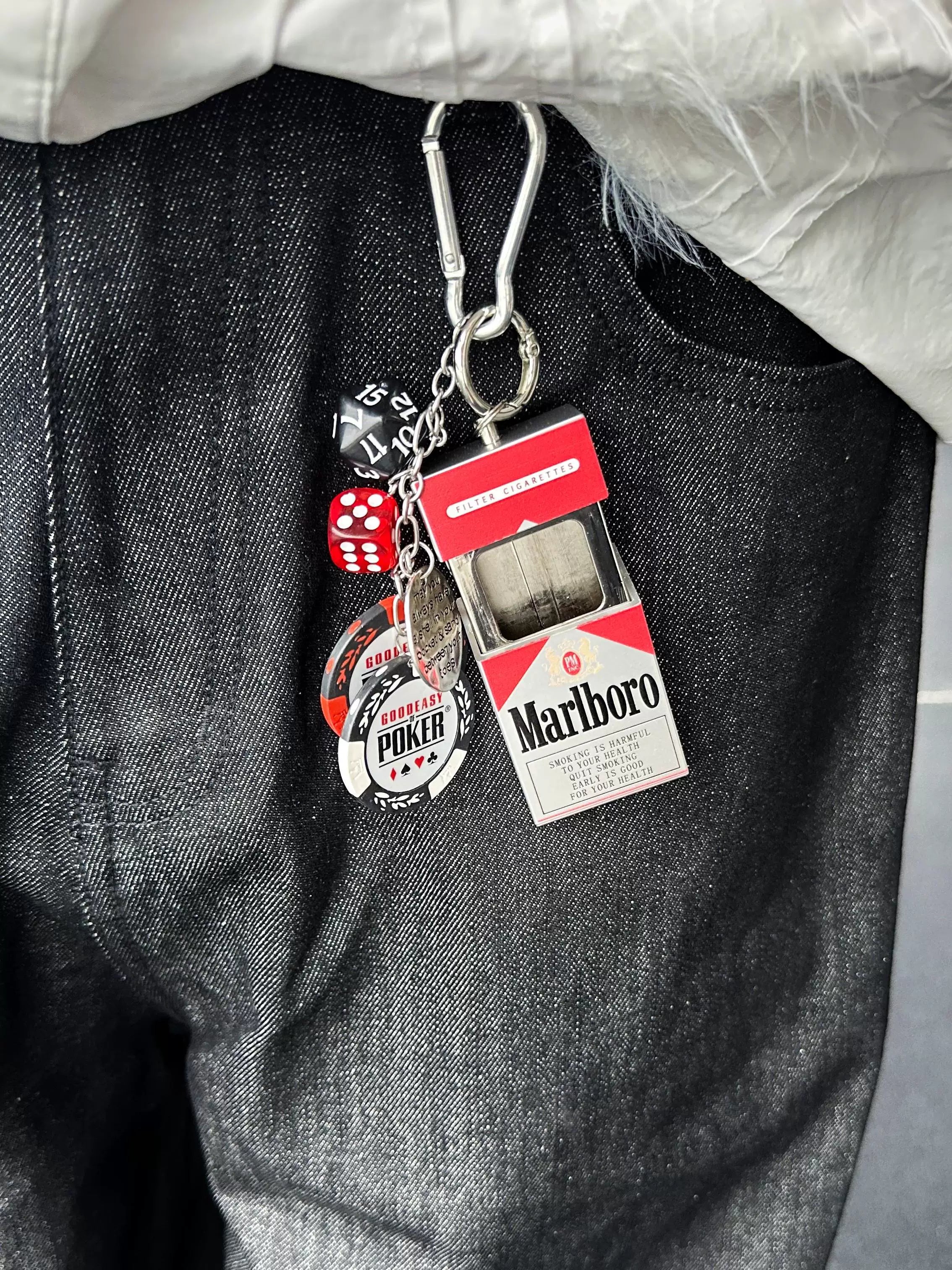 Smoke & Dice Keychain