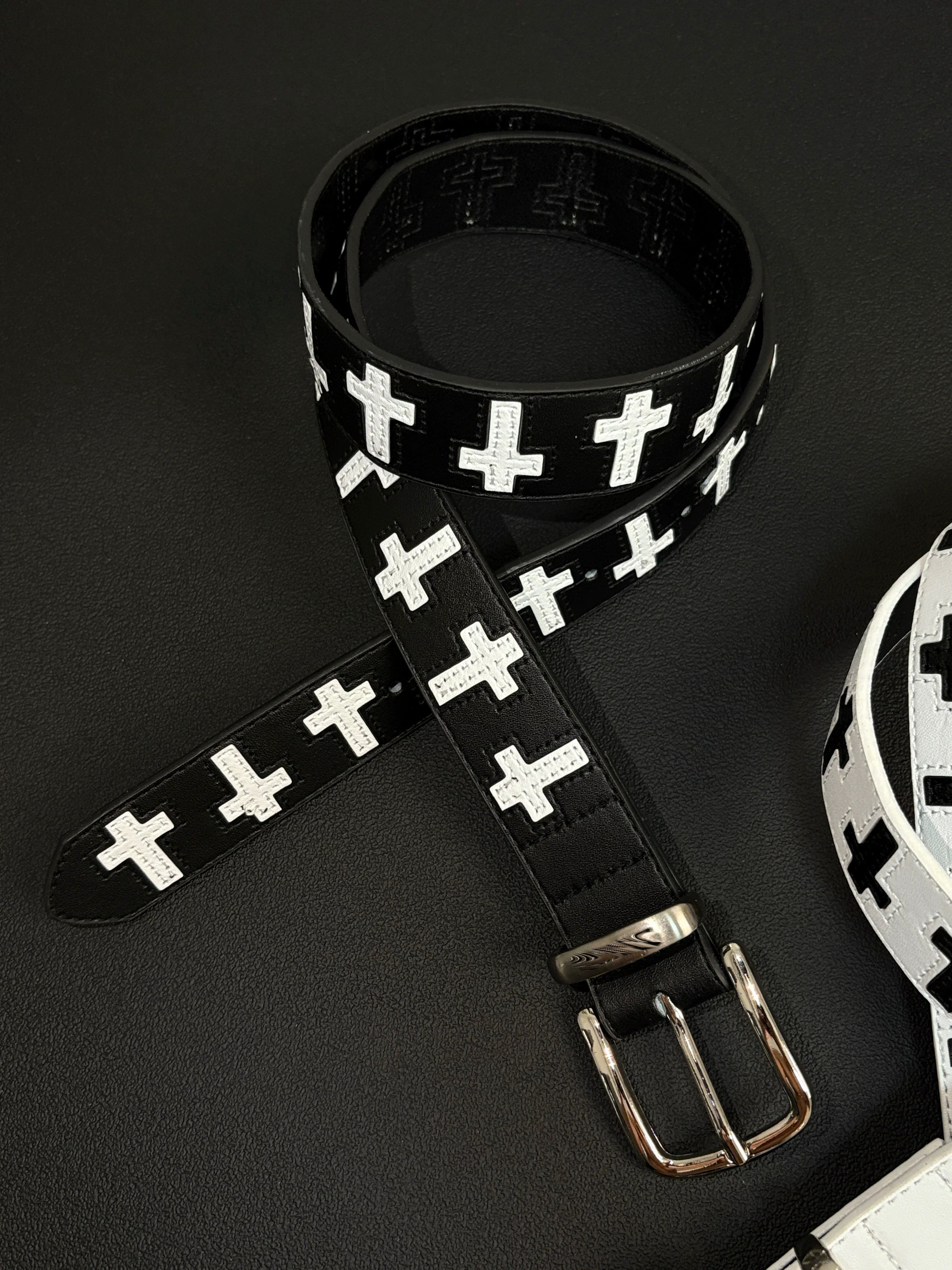 Leather Cross Belt