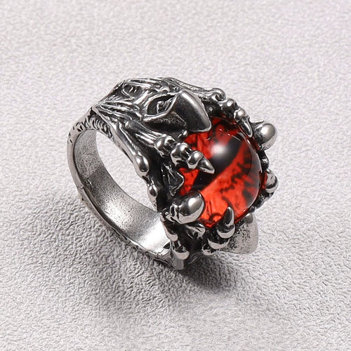 Dragon Eye Claw Ring