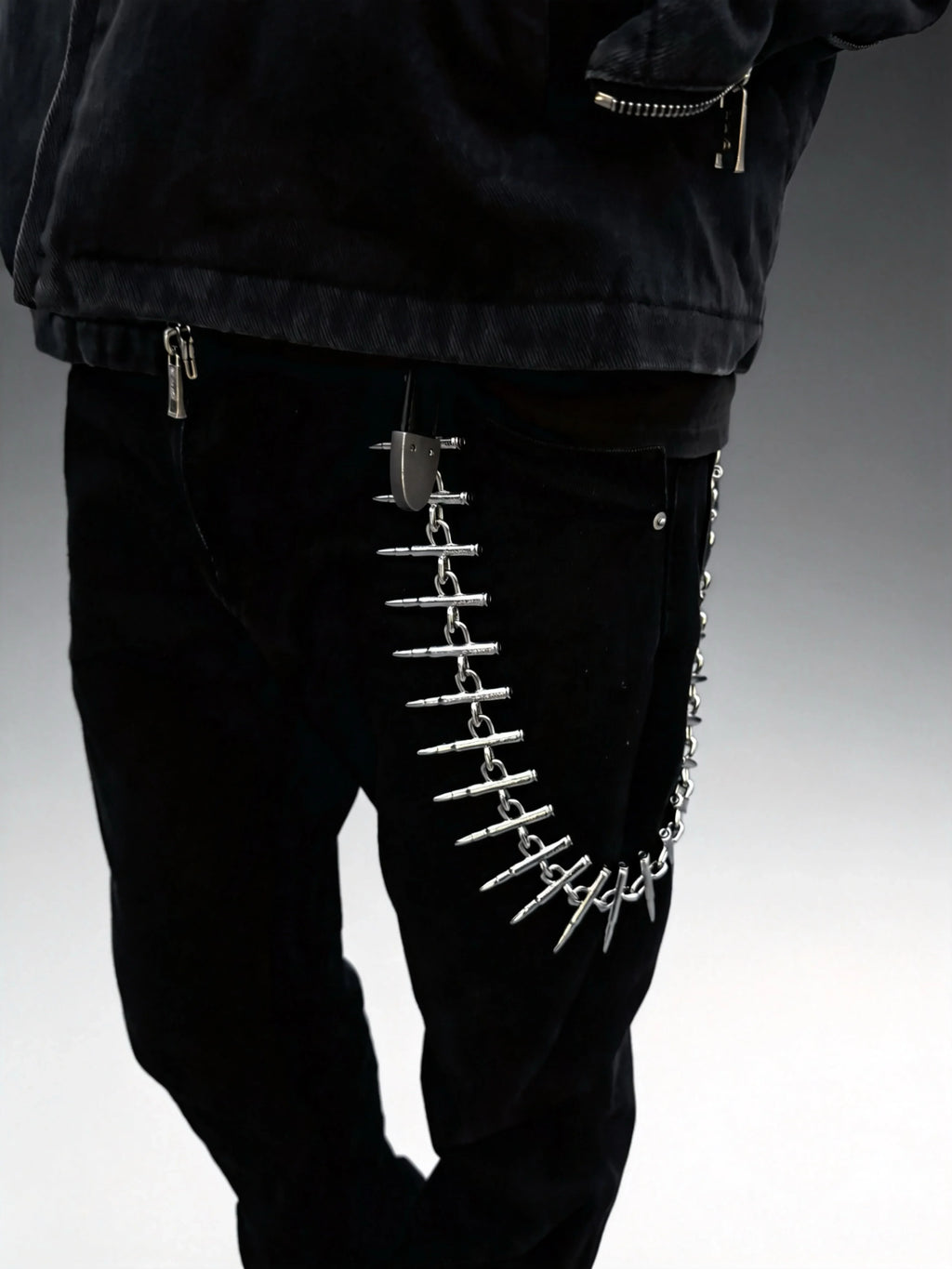 Heavy Bullet Wallet Chain