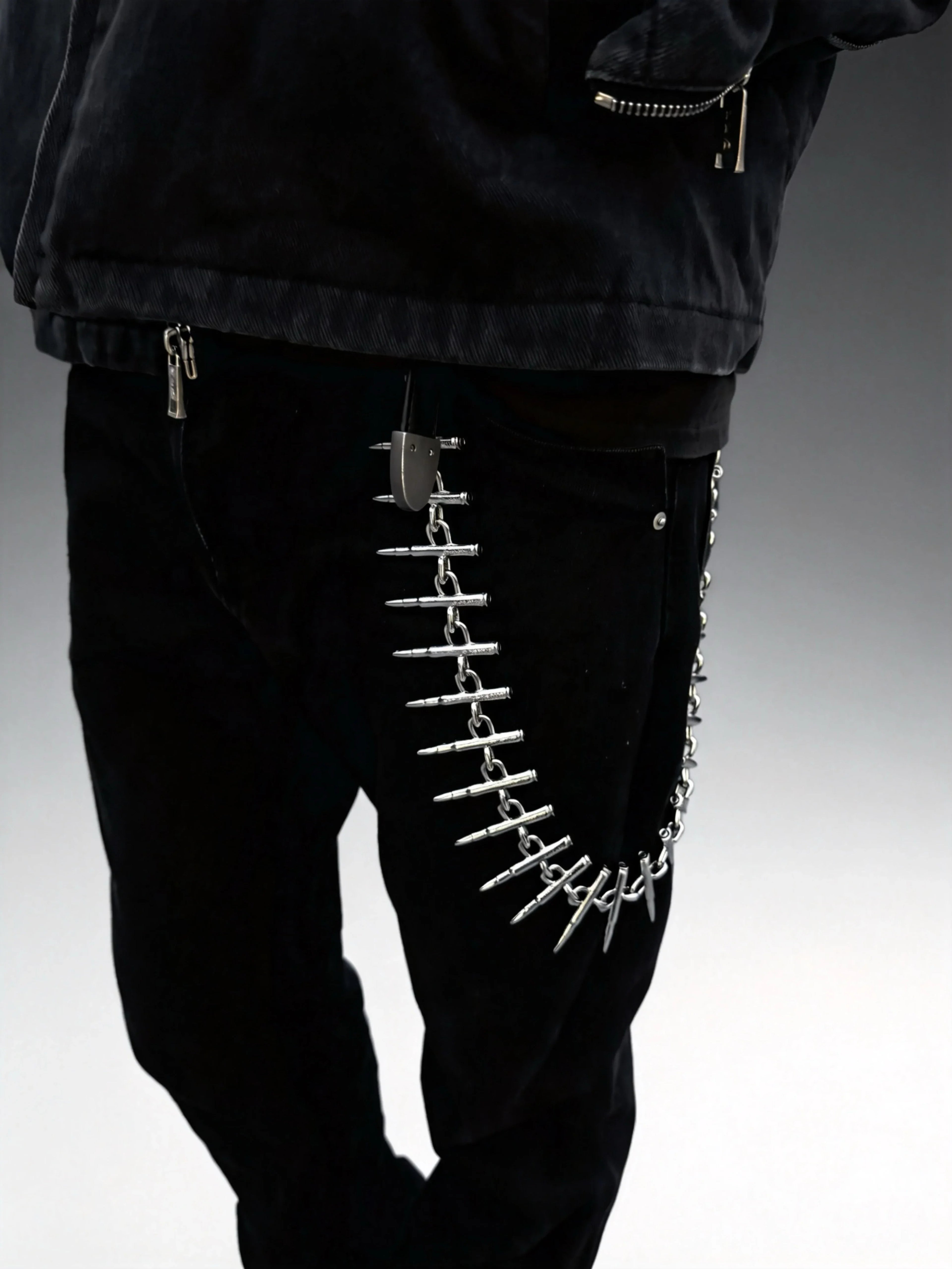 Heavy Bullet Wallet Chain