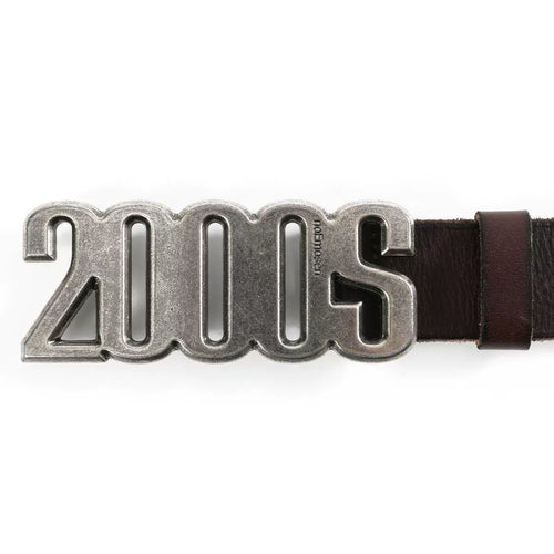 2000s Logo Leather Belt
