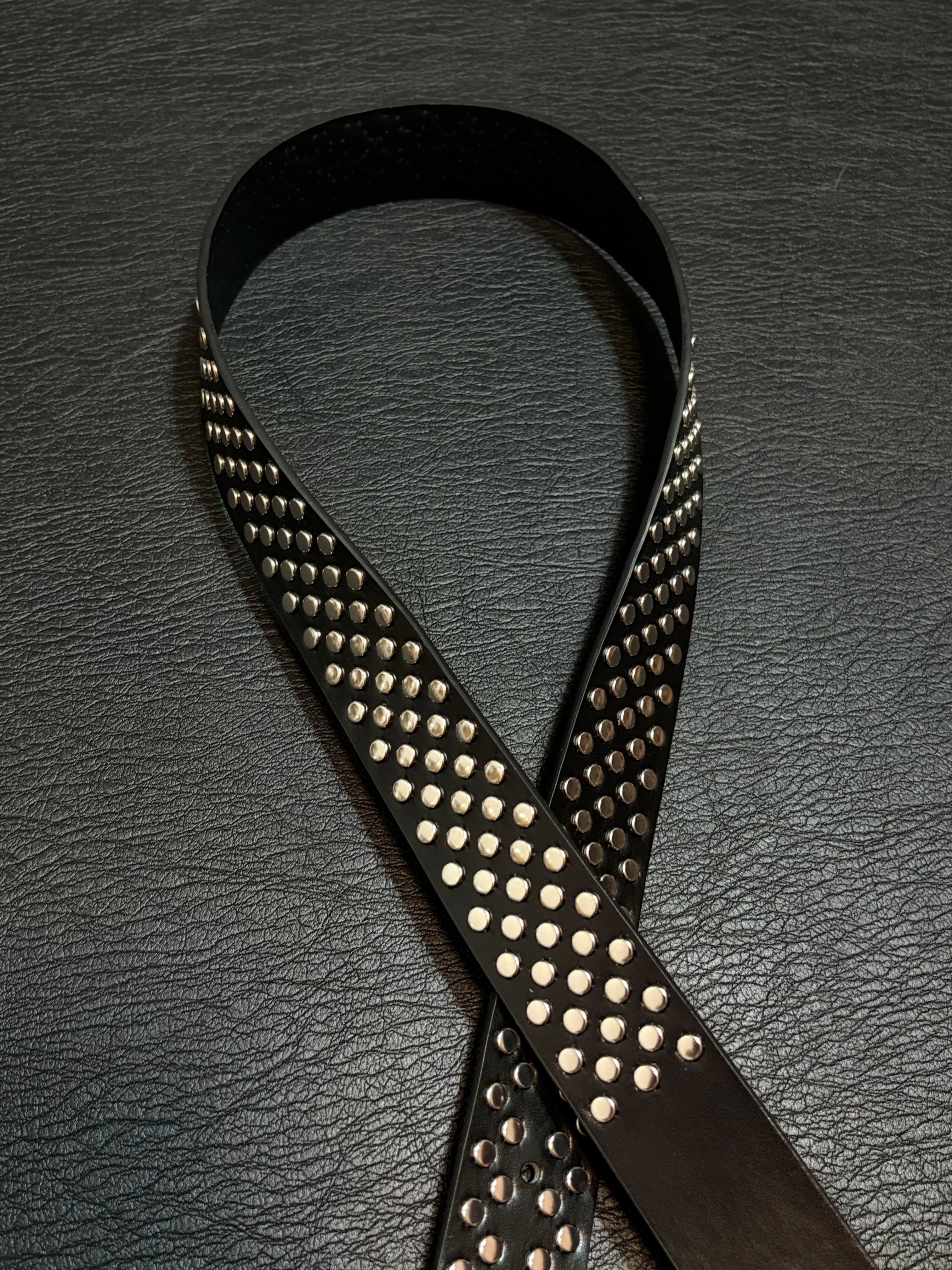 Flame Studded Belt