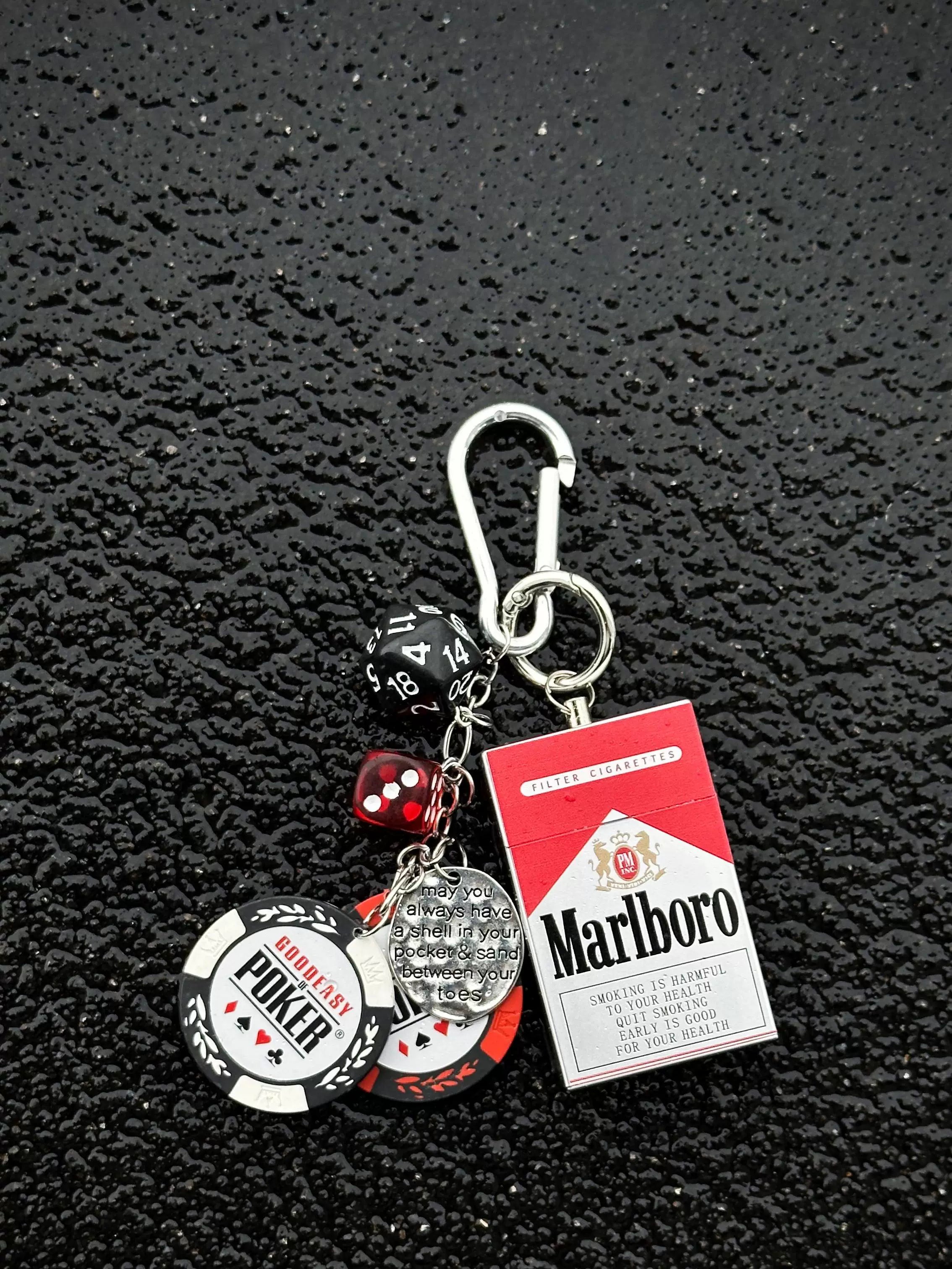 Smoke & Dice Keychain