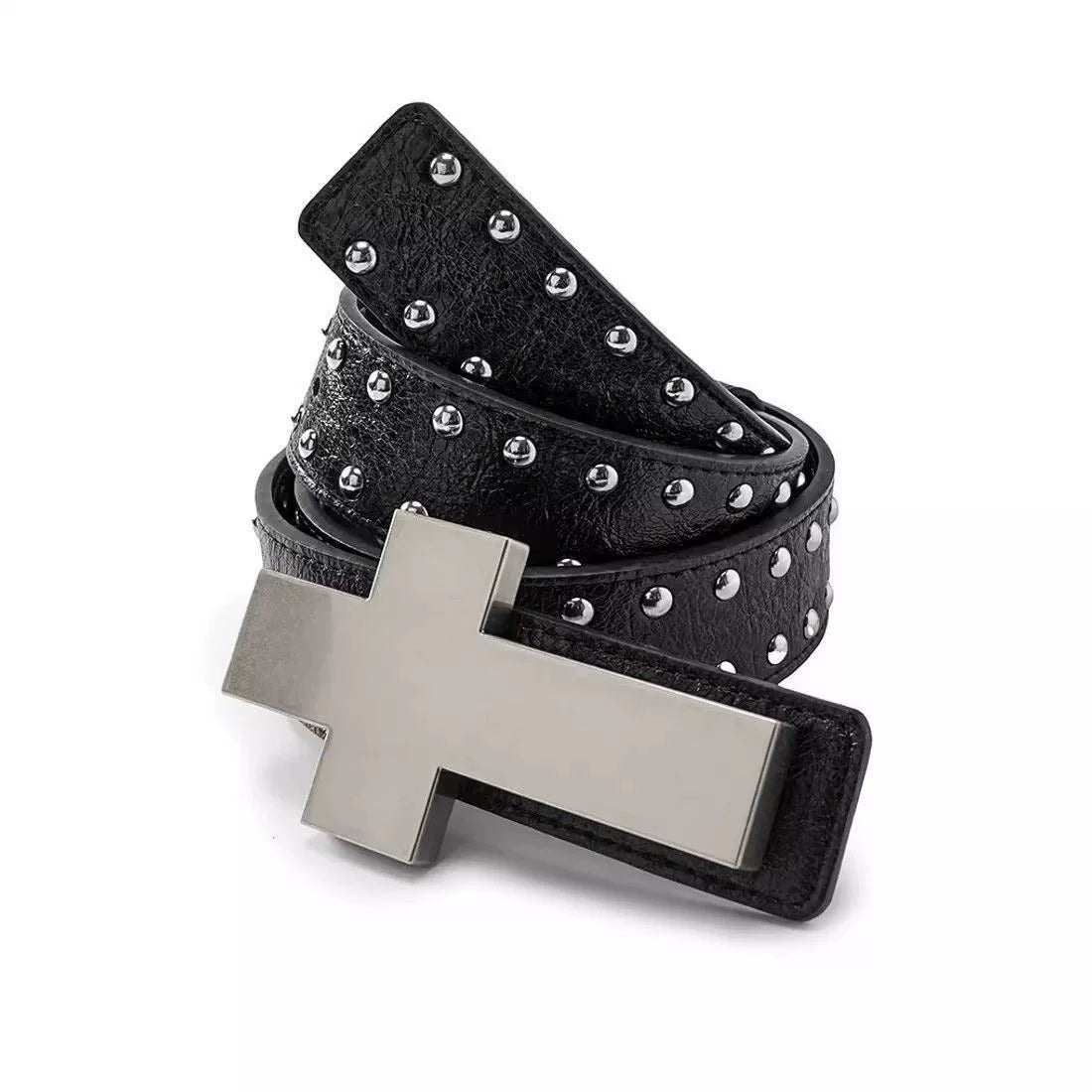 Grave Cross Stud Belt