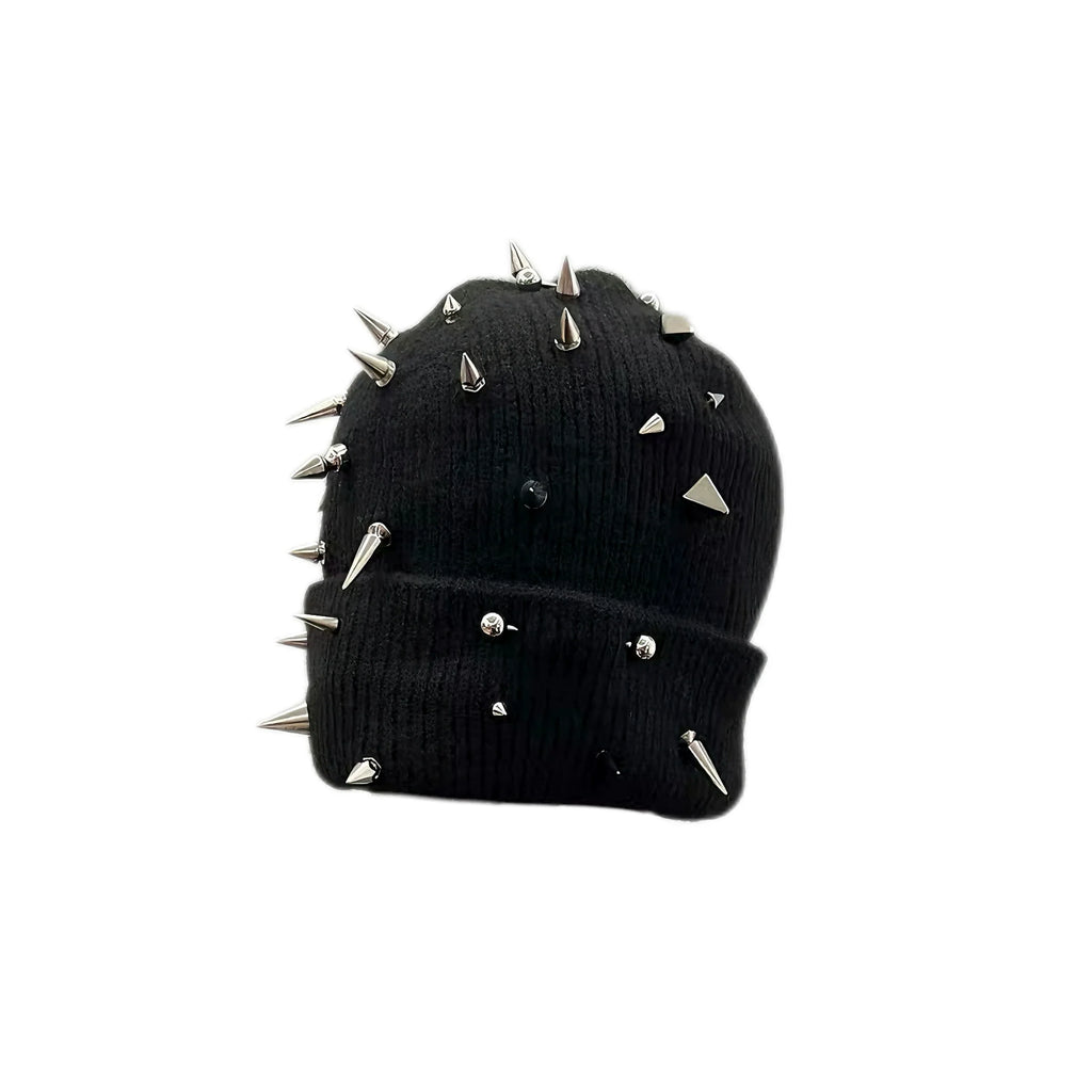 Obsidian Spike Beanie