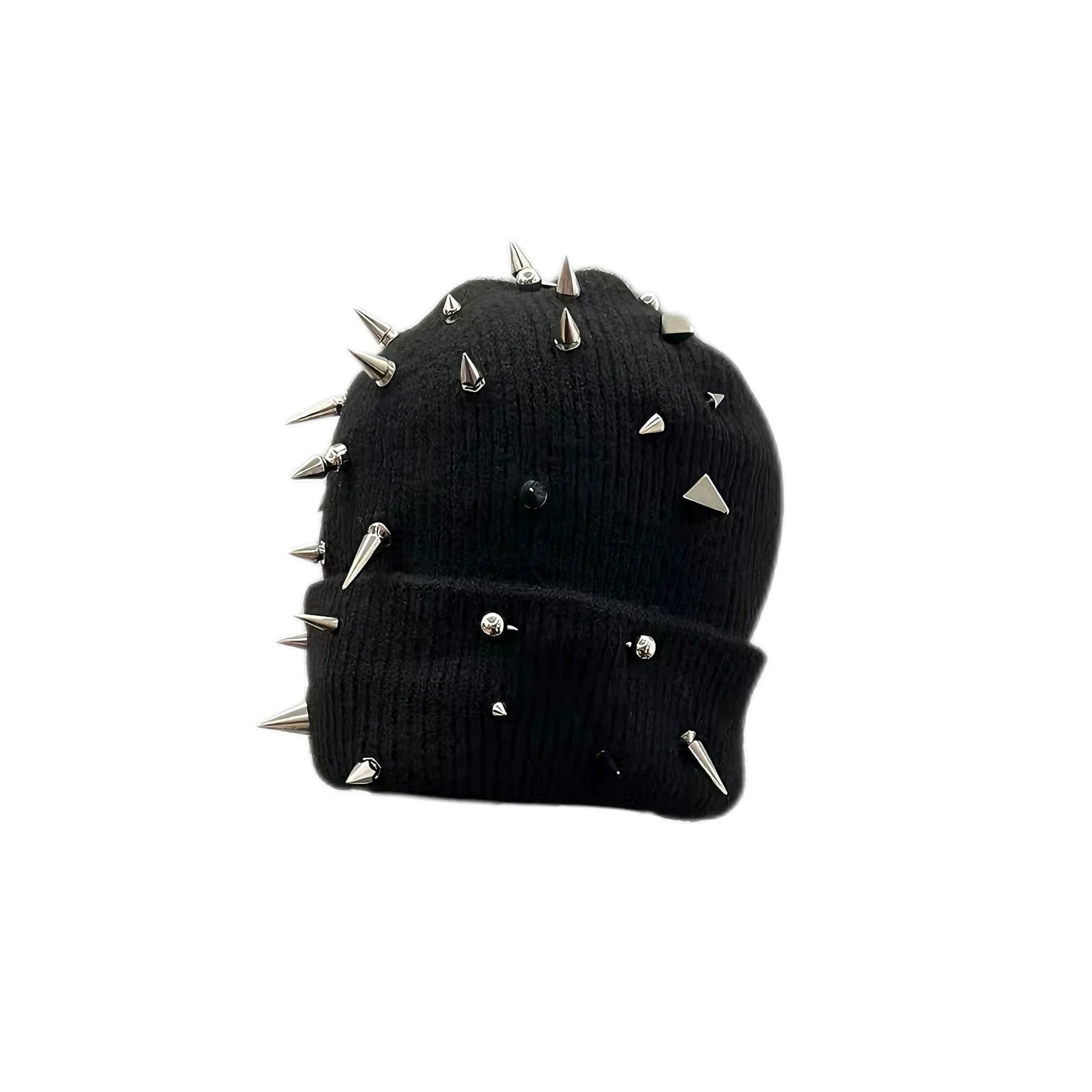 Obsidian Spike Beanie