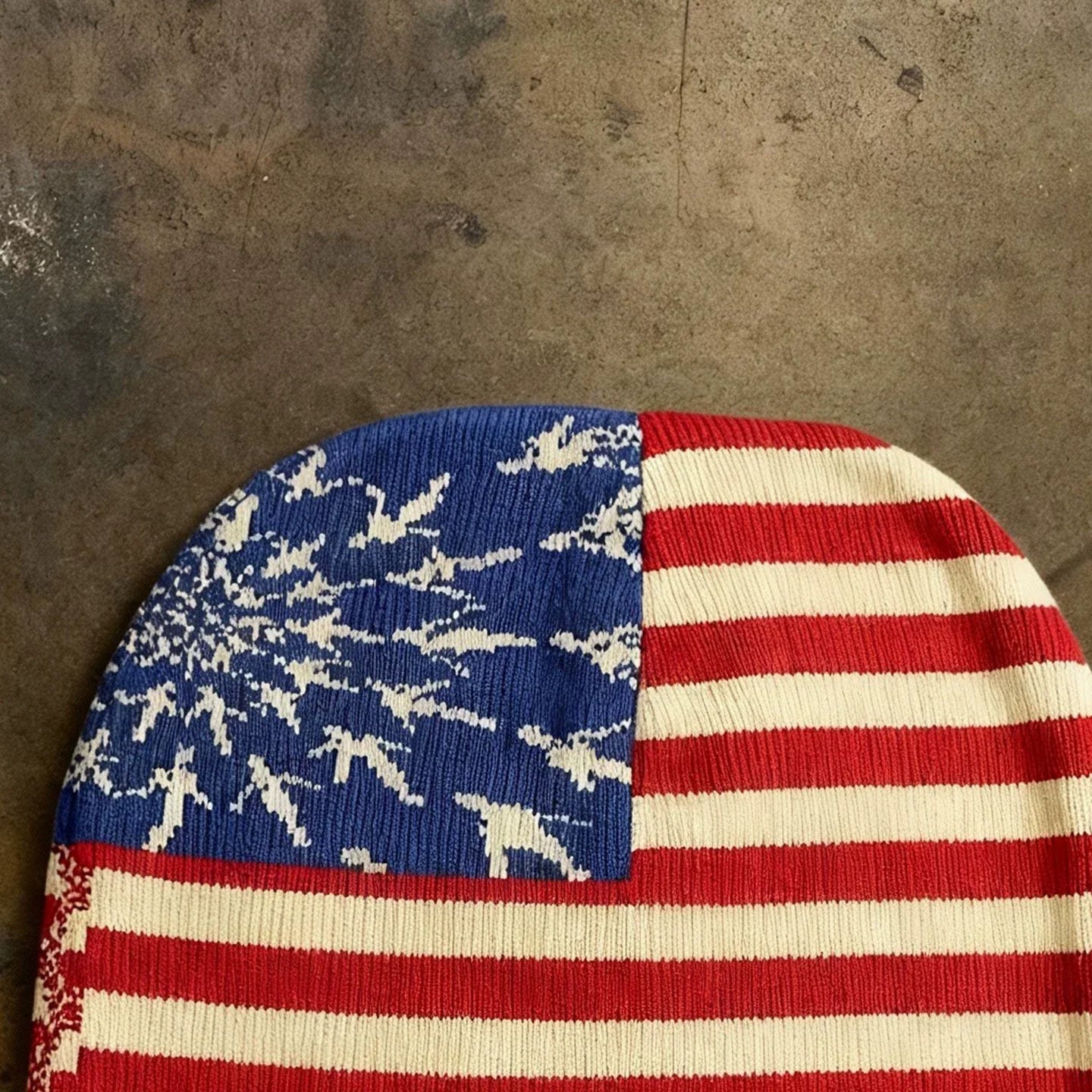 Broken Stripes Beanie
