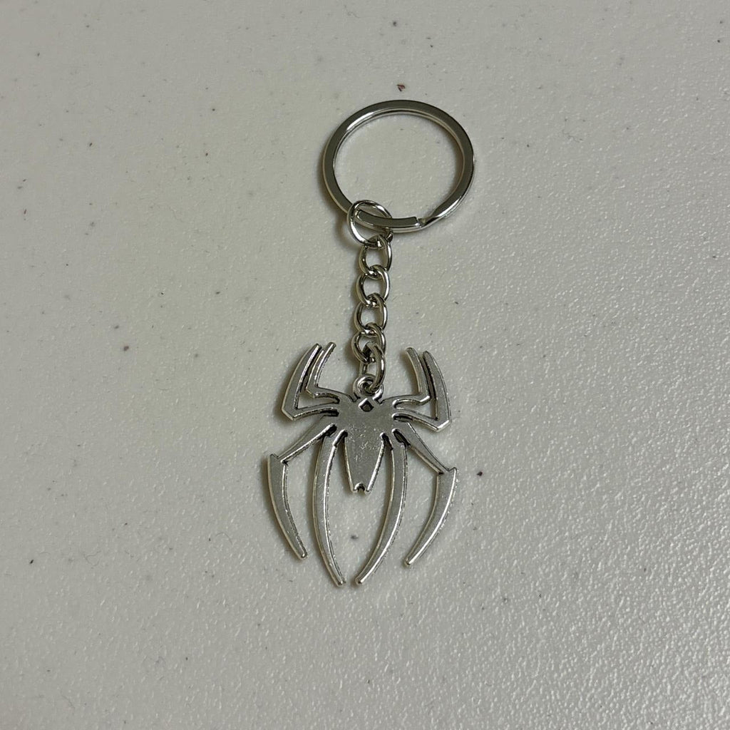 0578 - Silver Spider Mini Keychain