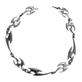 0190 - Y2K Flame Choker/Chain