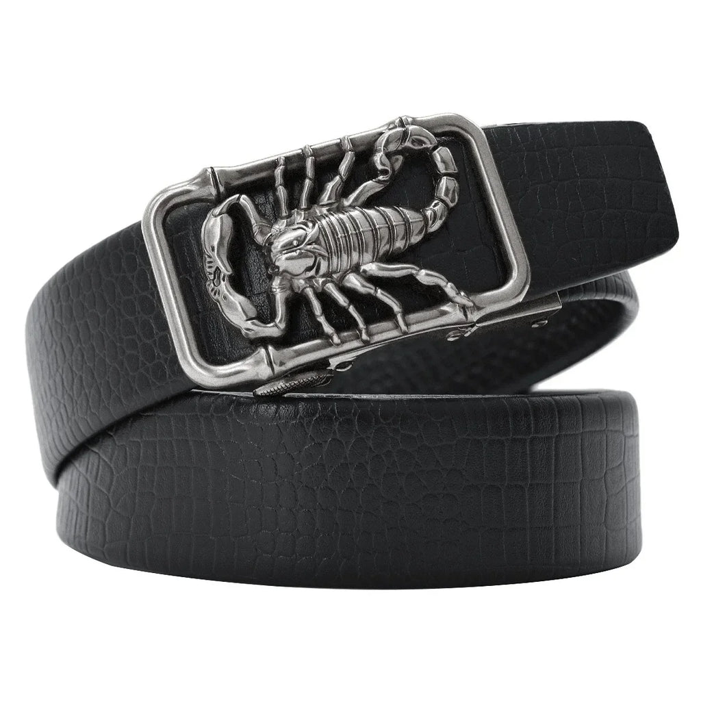 Scorpion Grunge Buckle Belt