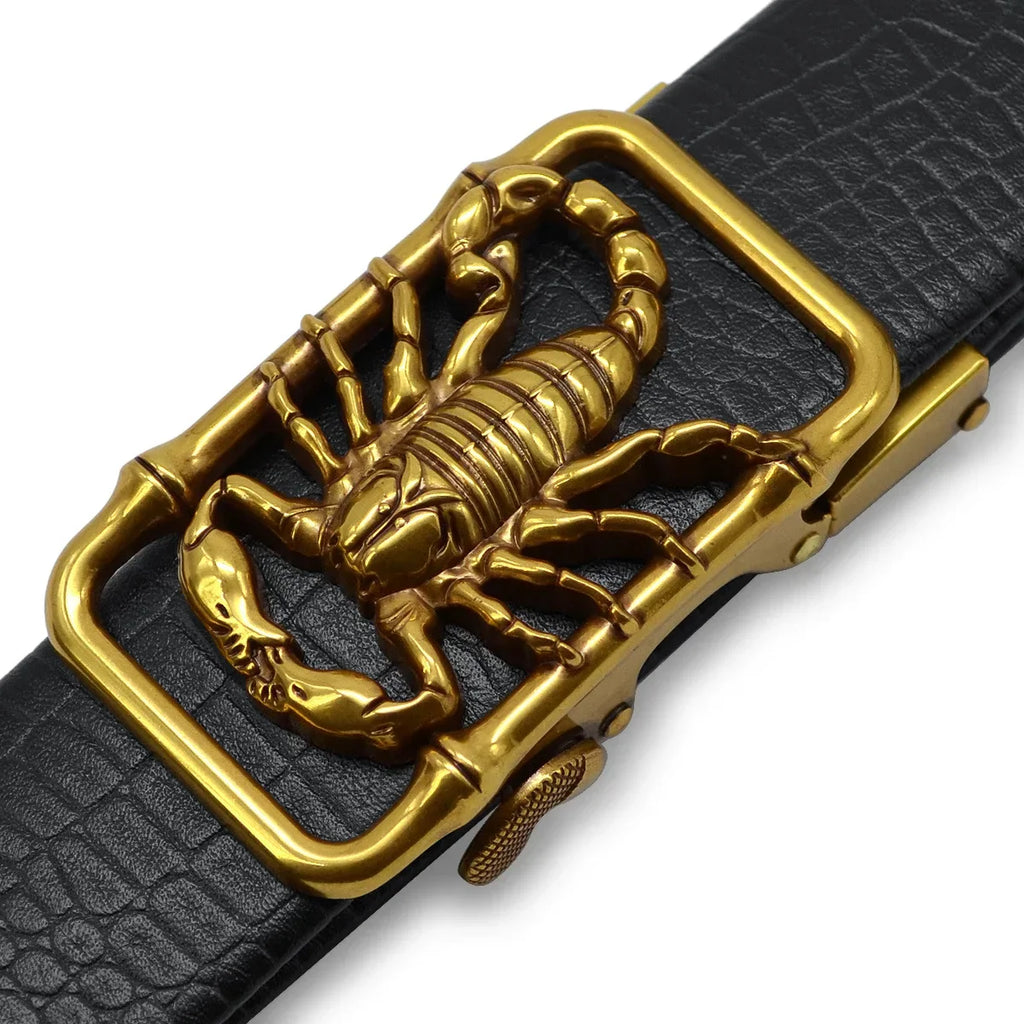 Scorpion Grunge Buckle Belt