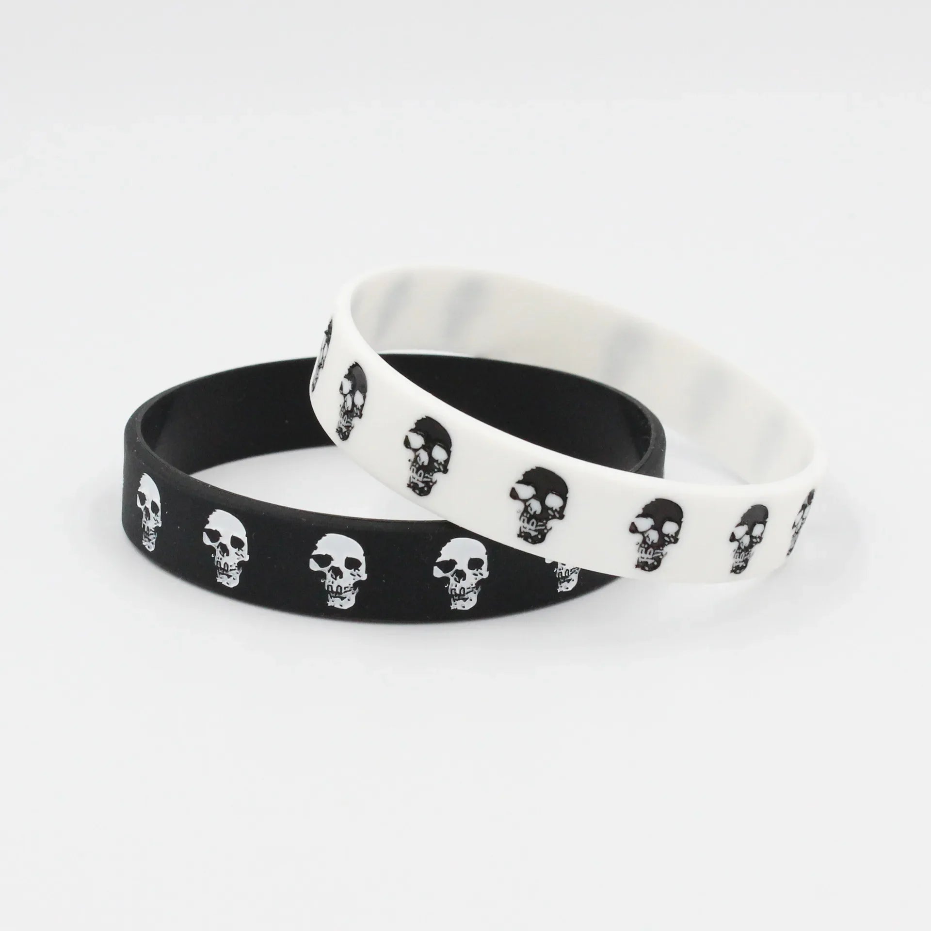 Skull Silicone Rubber Bracelet