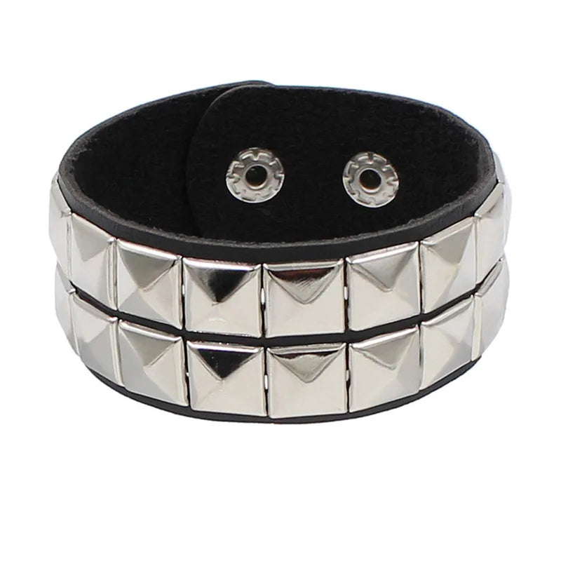 Pyramid Studded Bracelet