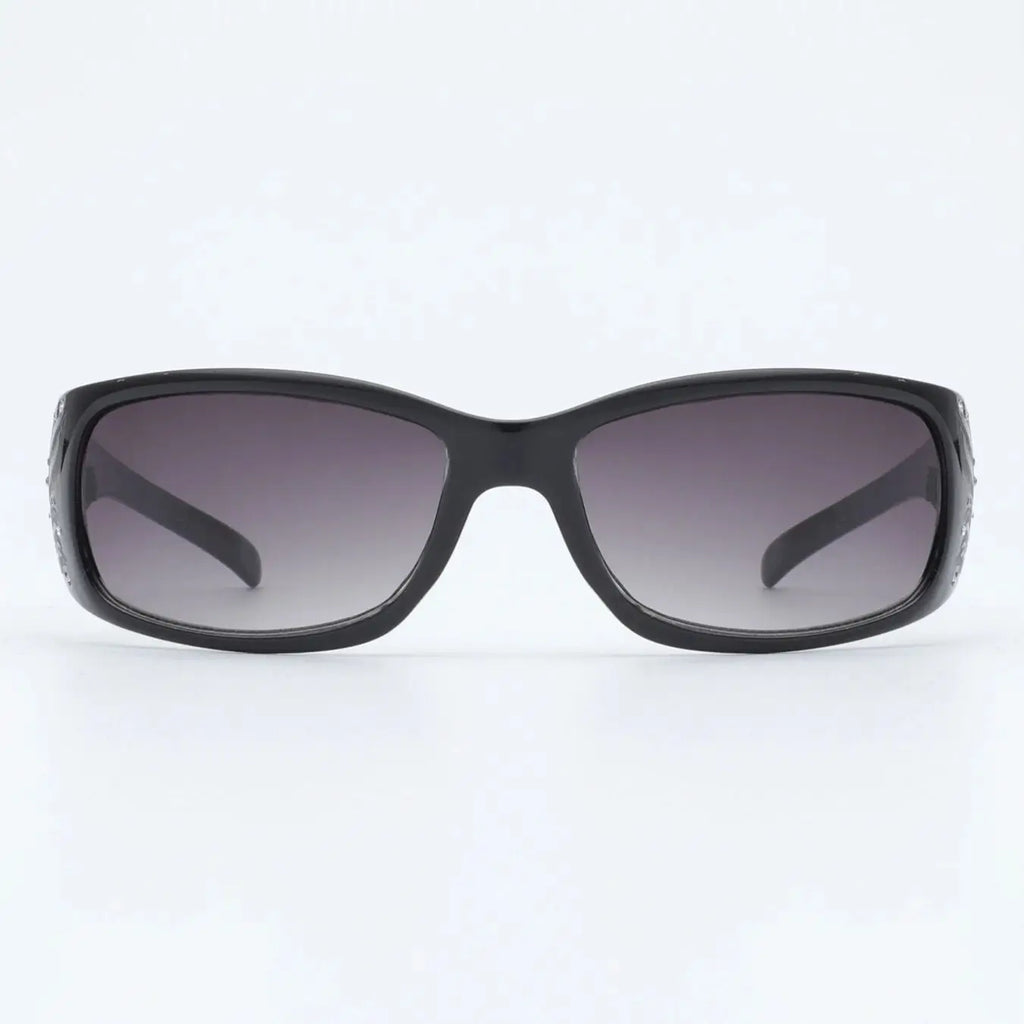 Rhinestone Floral Sunglasses