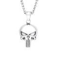 Punisher Skull Steel Necklace