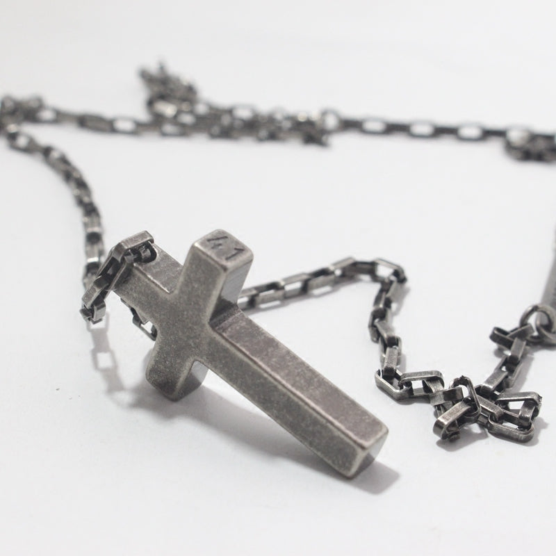 Forged Cross Necklace