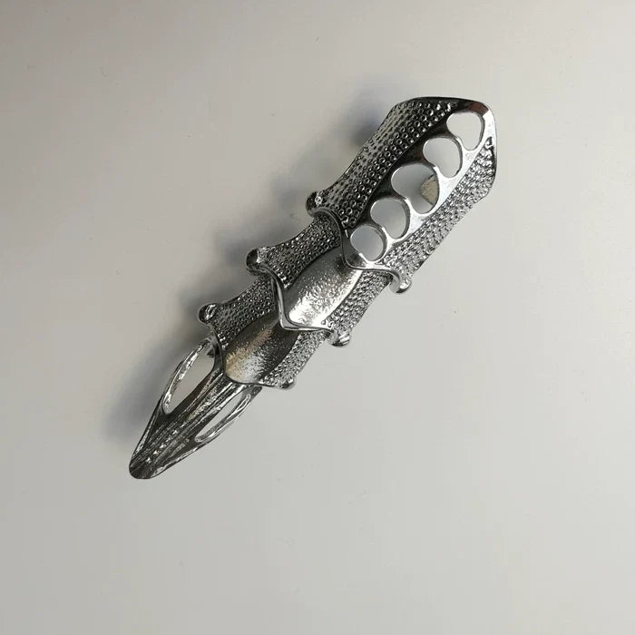 Steel Fang Knuckle Ring